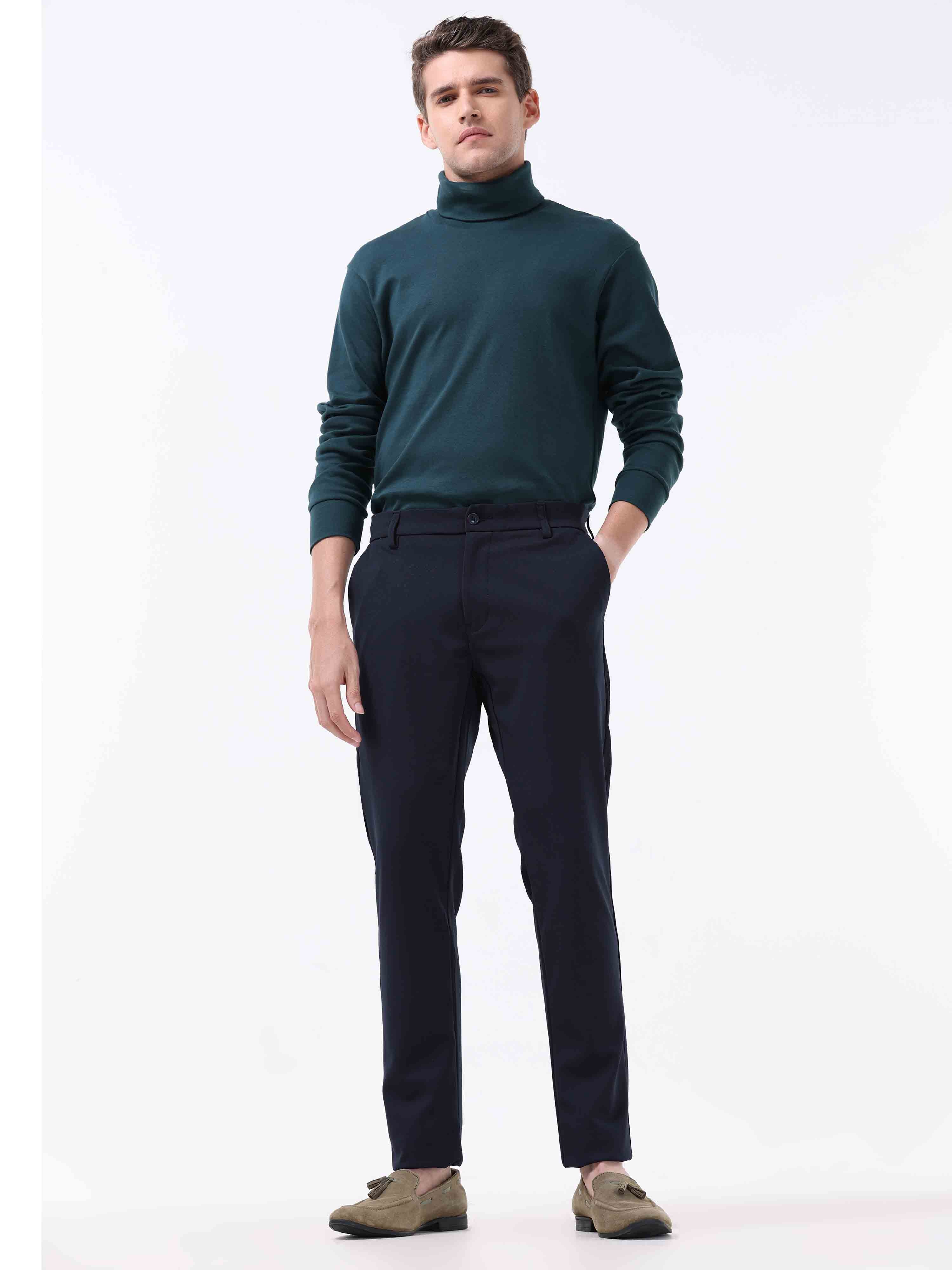The Modern Stretch Slim Trouser - Navy | Fashion Nova, Mens Pants | Fashion  Nova