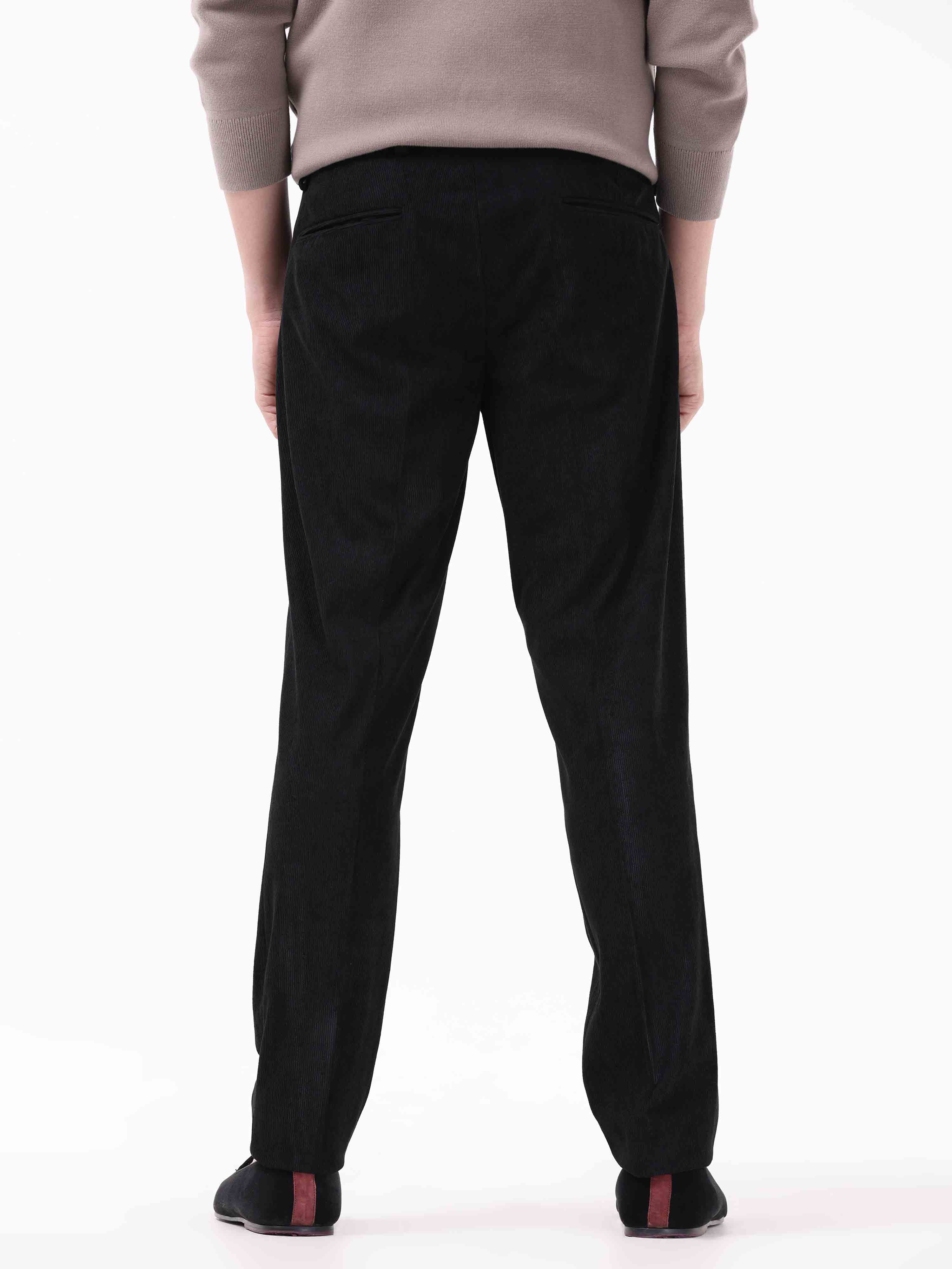 COS Wide-leg Corduroy Trousers in Black for Men | Lyst