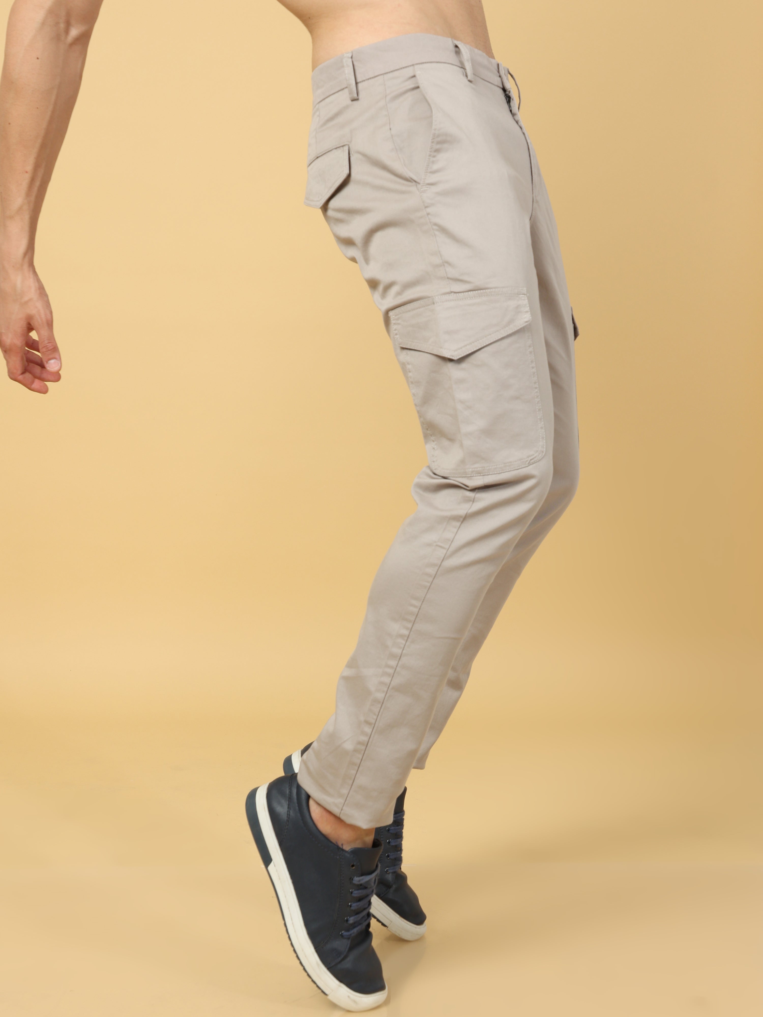 ASOS DESIGN skinny cargo pants in gray | ASOS
