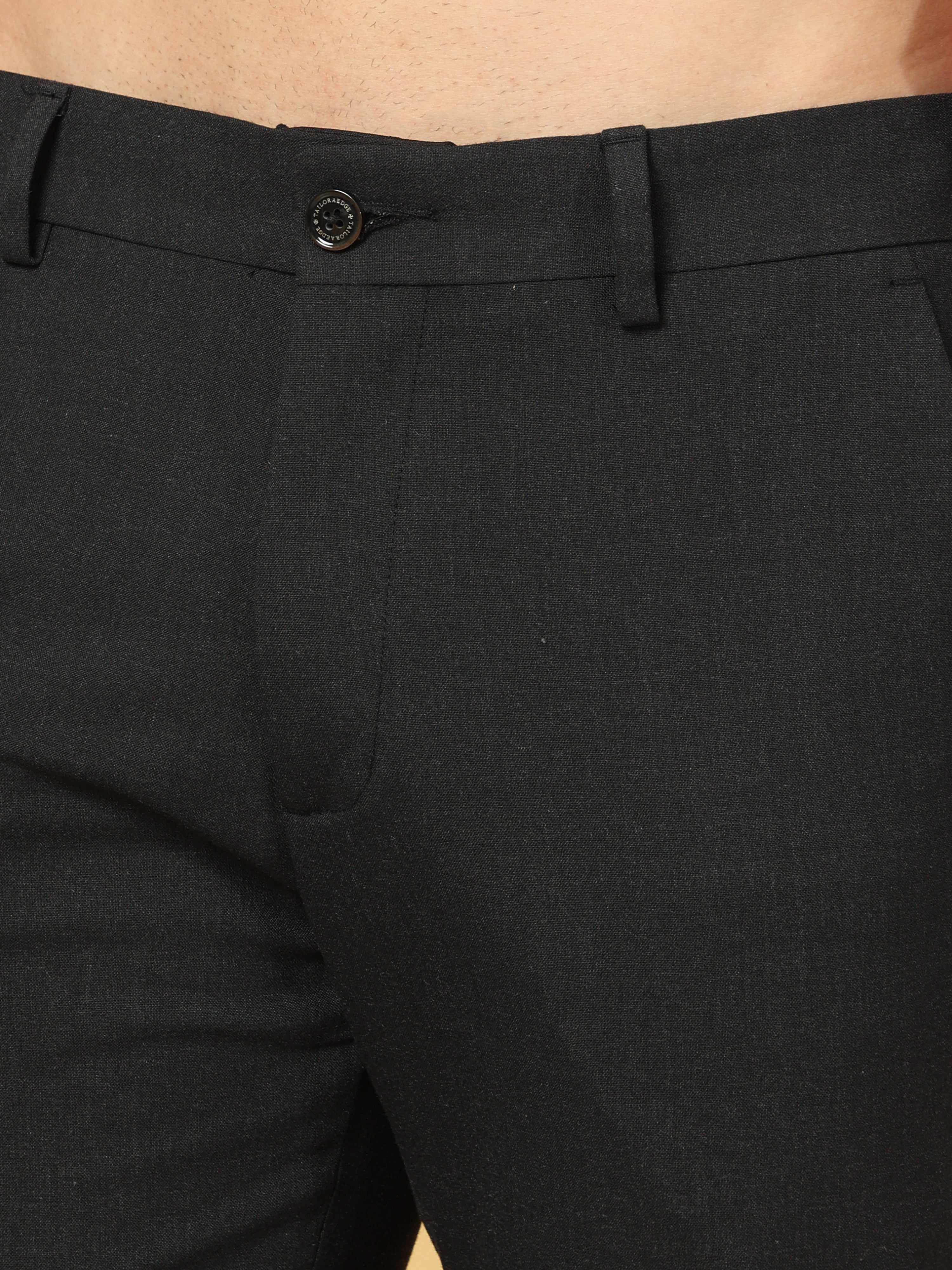 Essential Black Sleek Formal Trouser