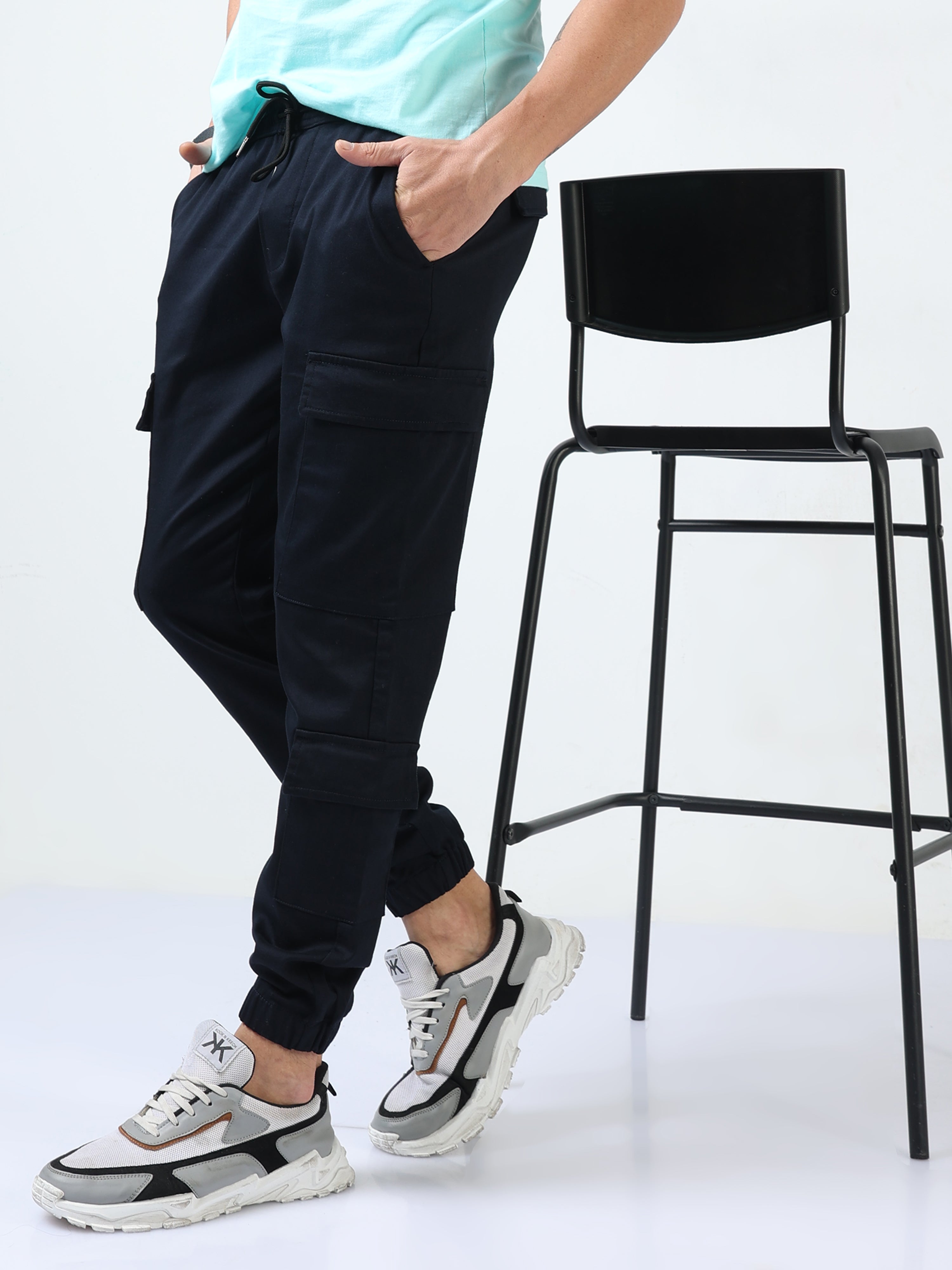 Utility Stretch Navy Jogger