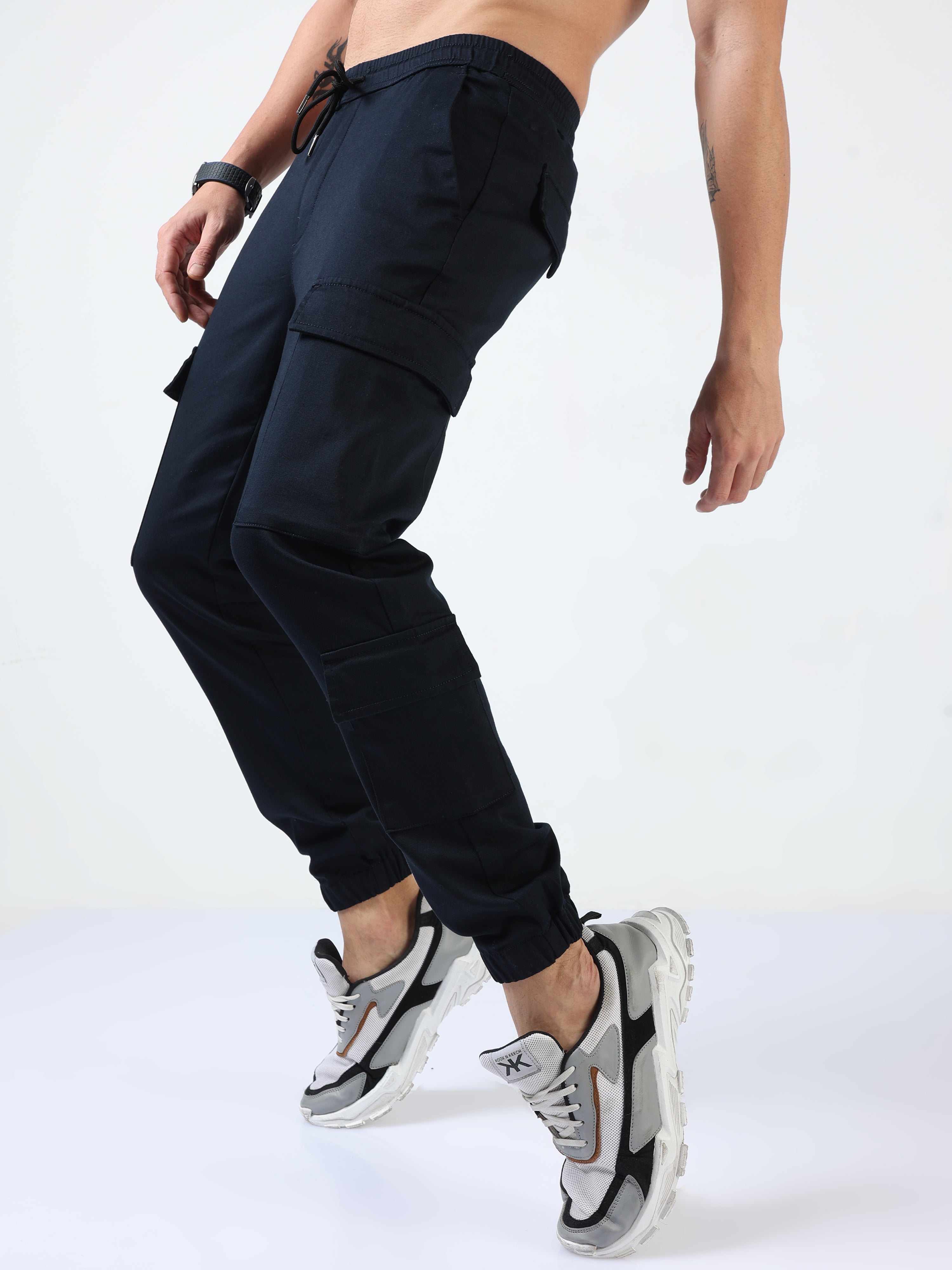 Utility Stretch Navy Jogger