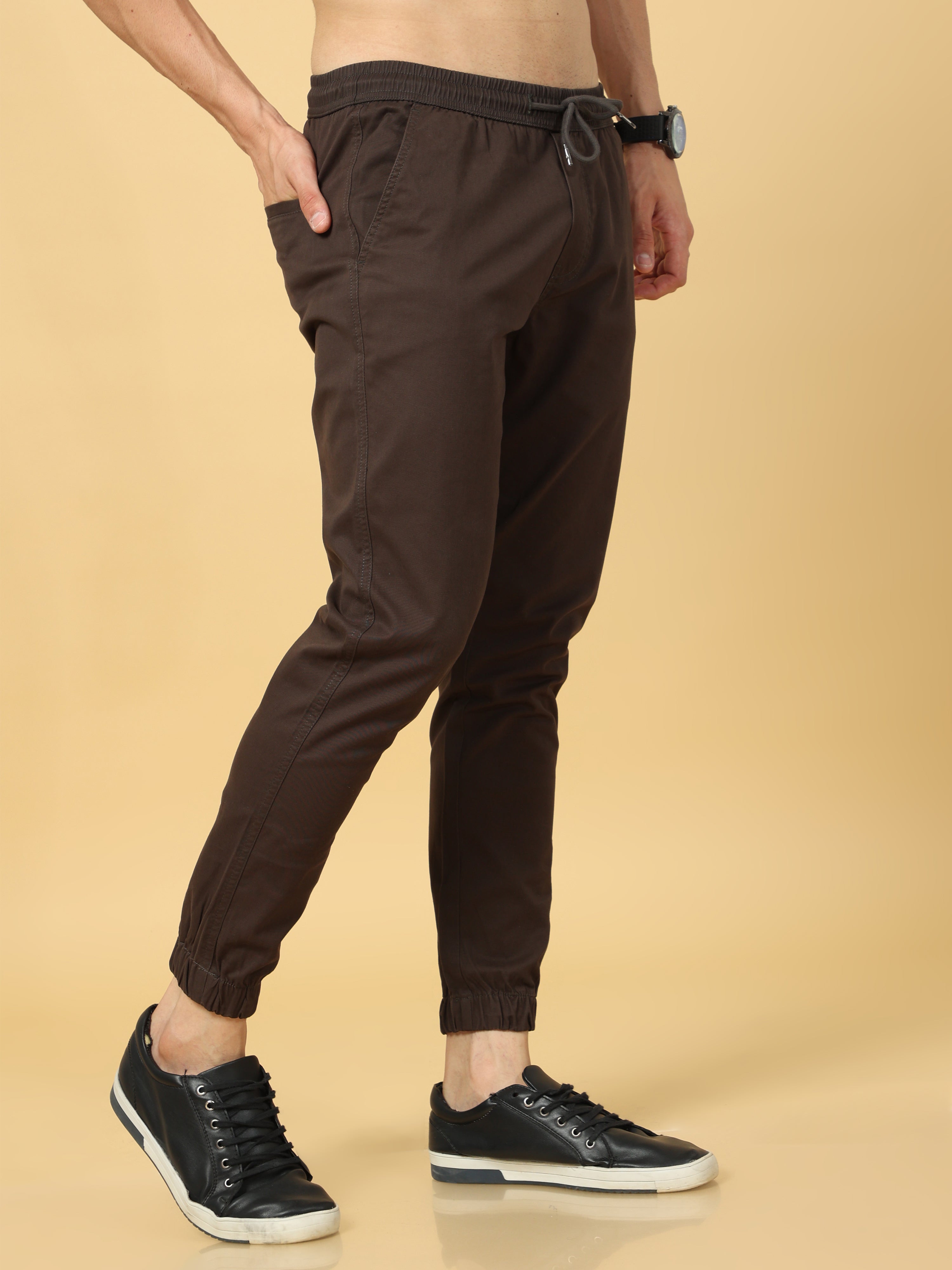 MEN'S RED SLIM FIT JOGGER – JDC Store Online Shopping