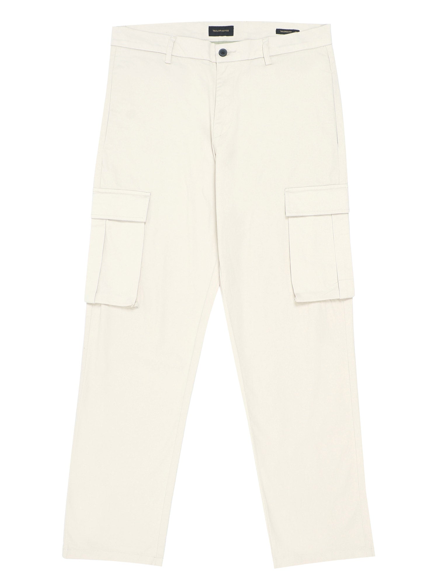 Buy Latest Finest Twill Cream Mens Baggy Cargo Pants Online