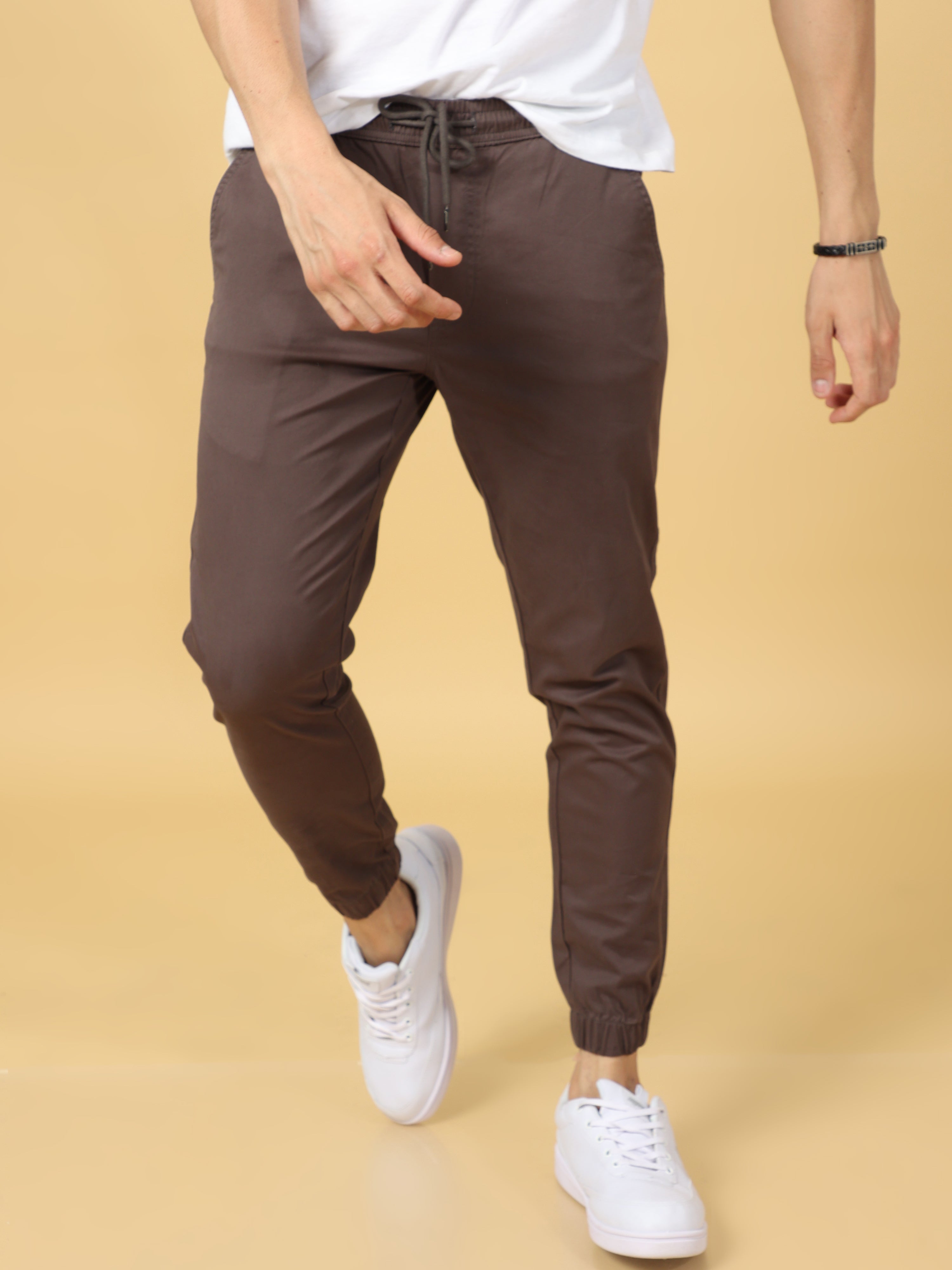 Dark grey joggers on sale mens