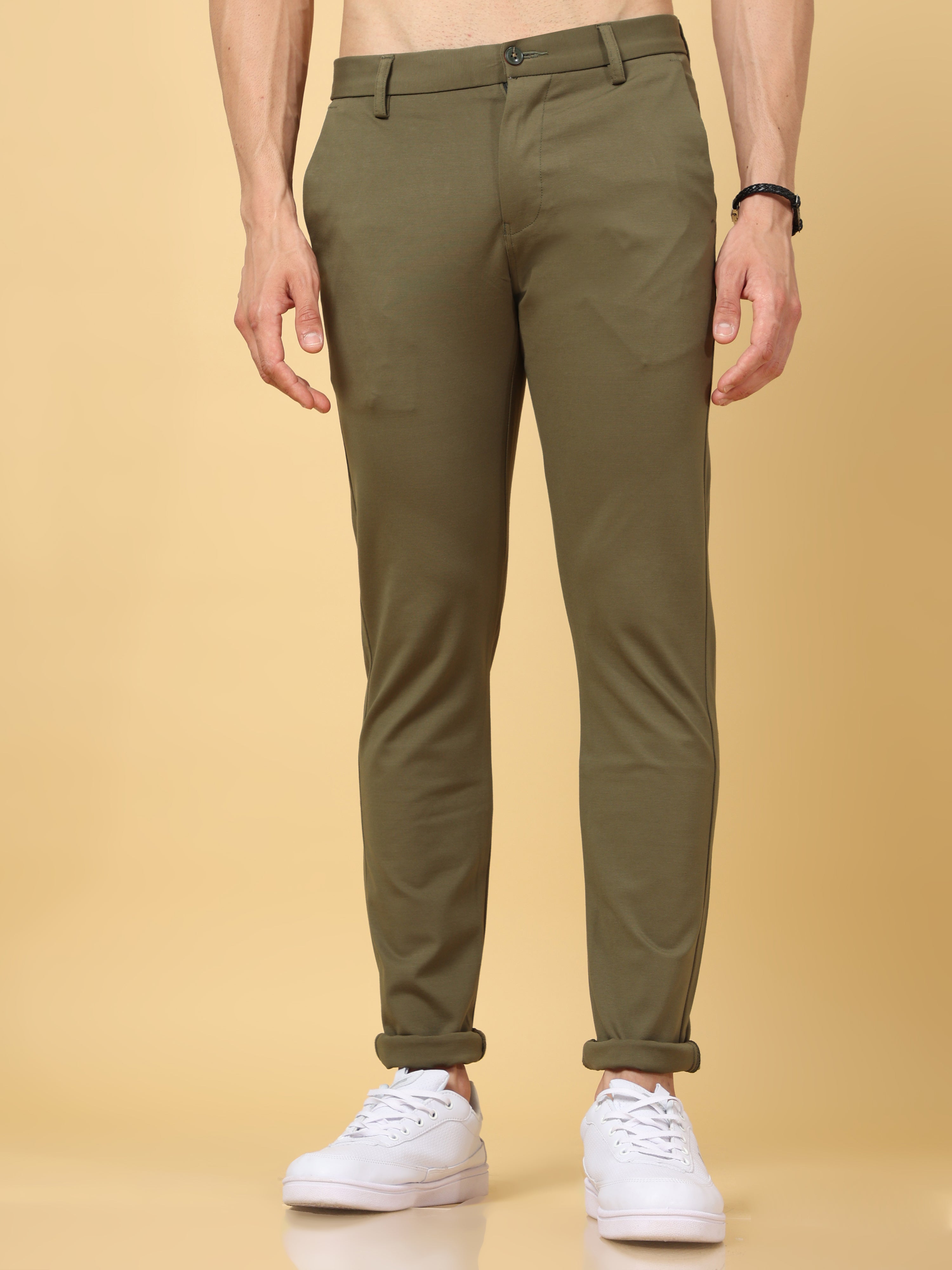 Stretchable Trousers Capris Track - Buy Stretchable Trousers Capris Track  online in India