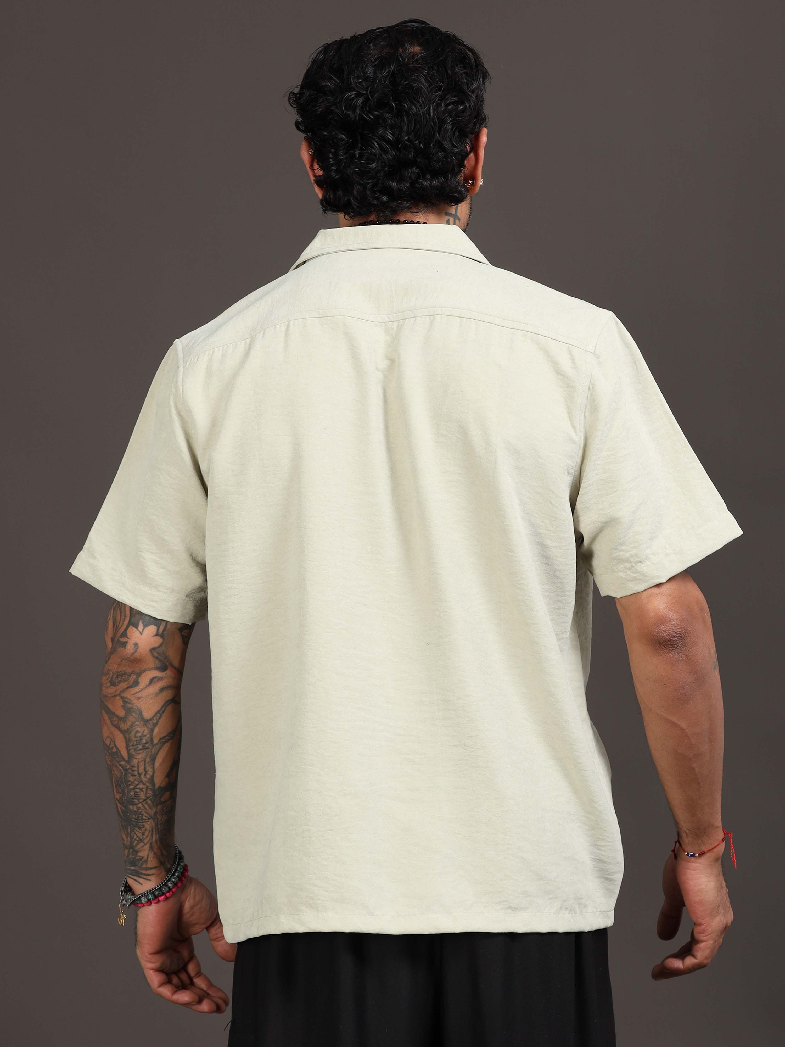 Velvasso Embroidered Shirt In Pista