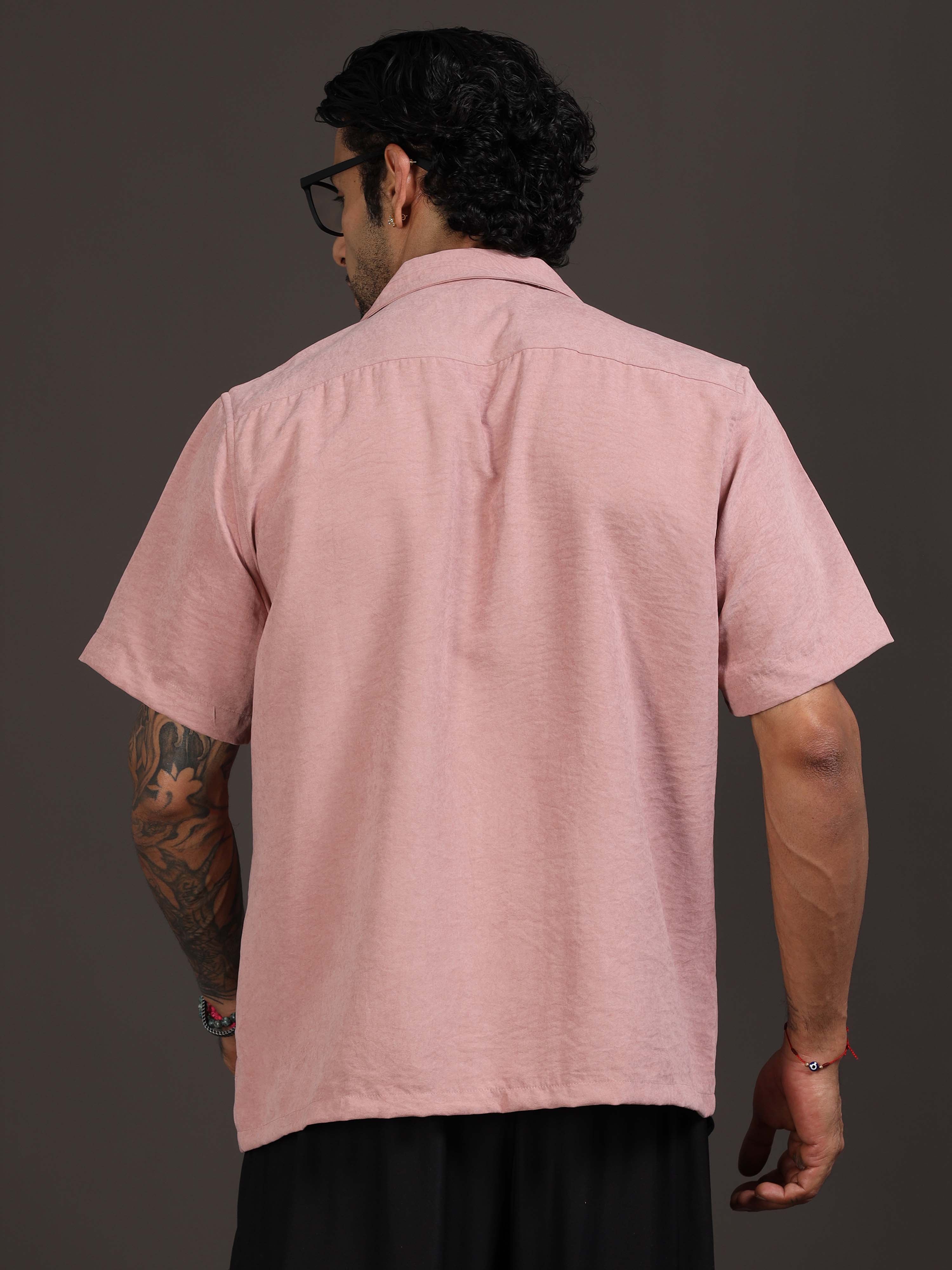 Velvasso Embroidered Shirt In Peach