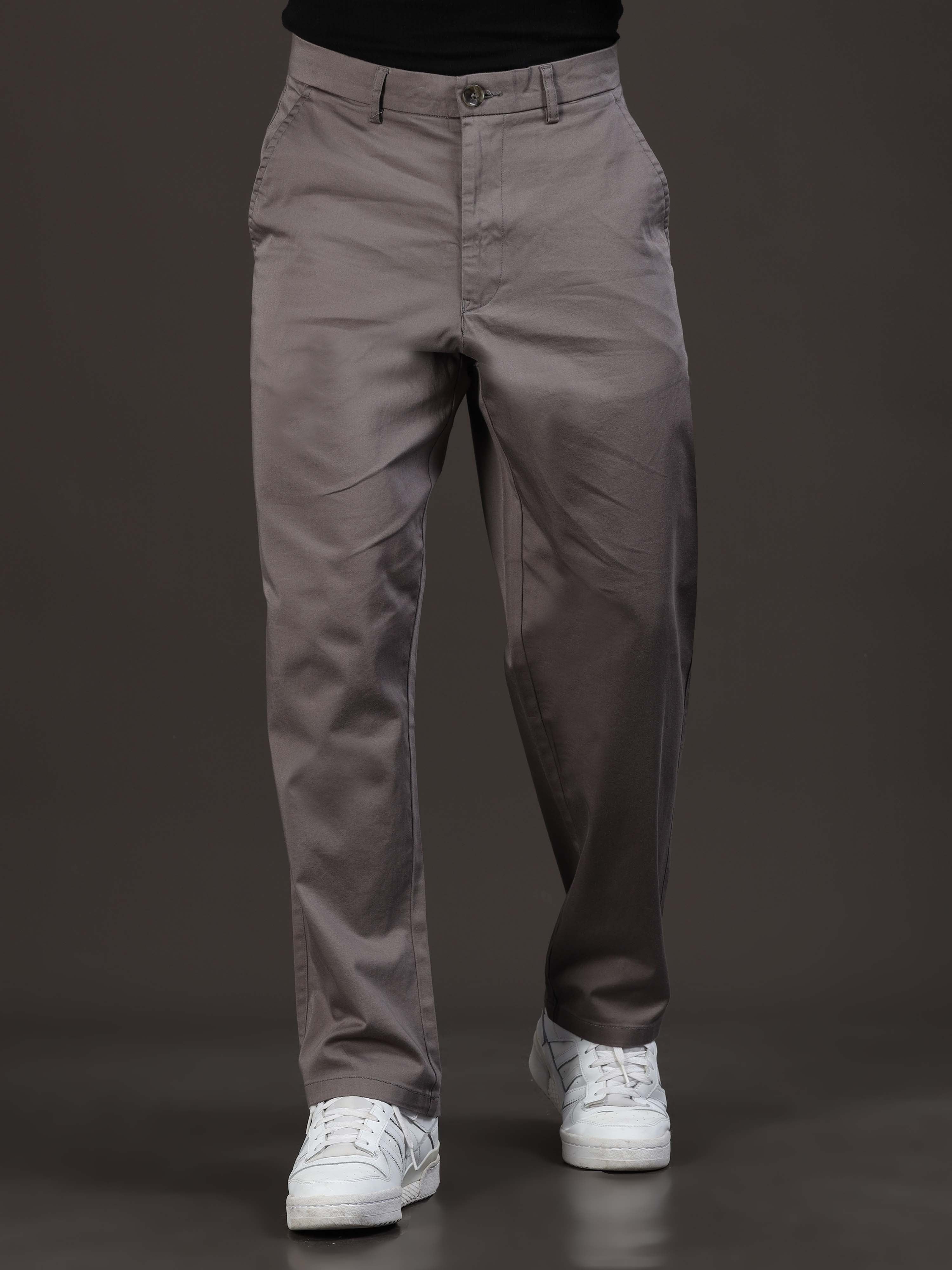 Signature Relaxed Trouser In Grey