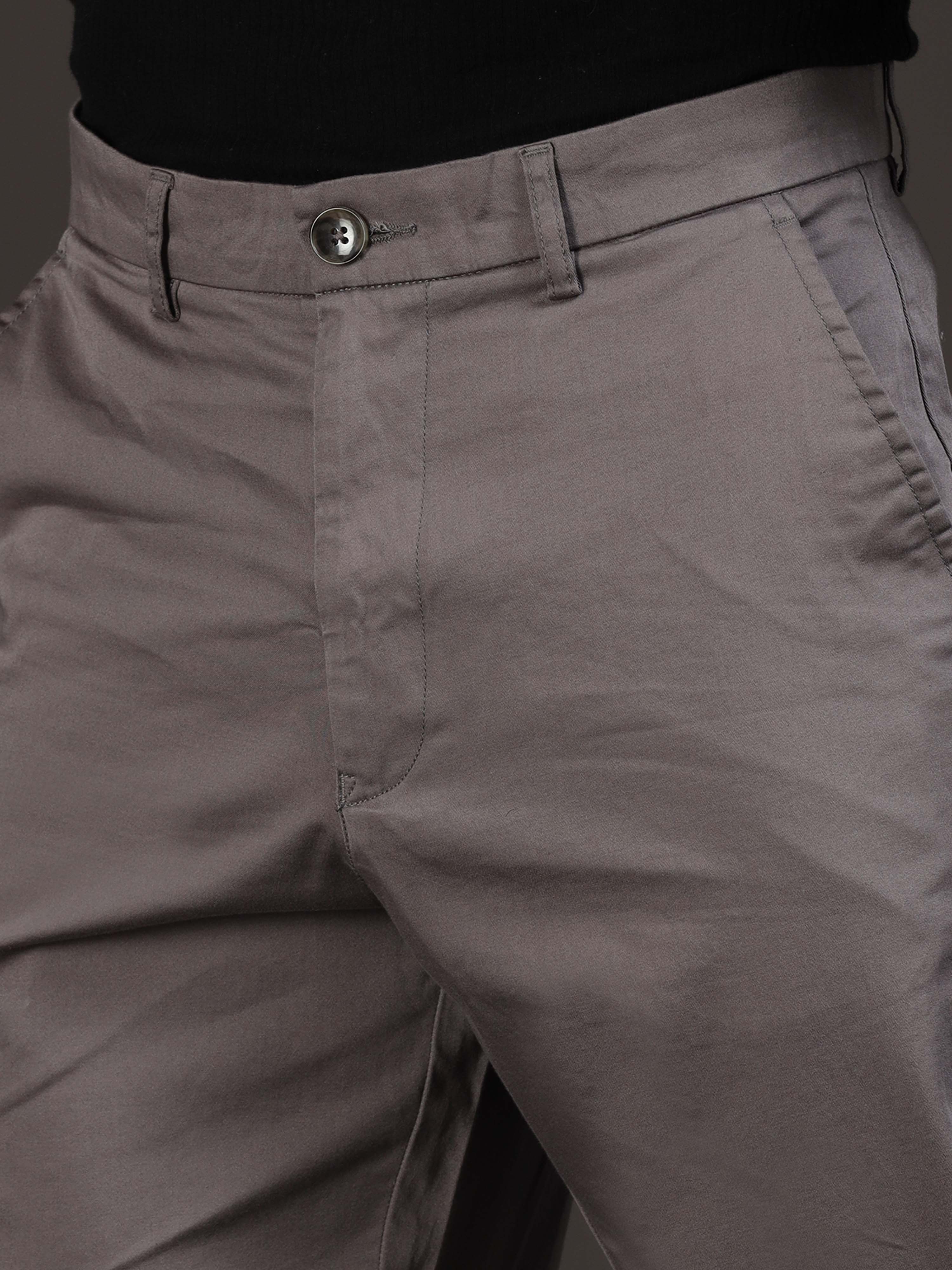 Signature Relaxed Trouser In Grey