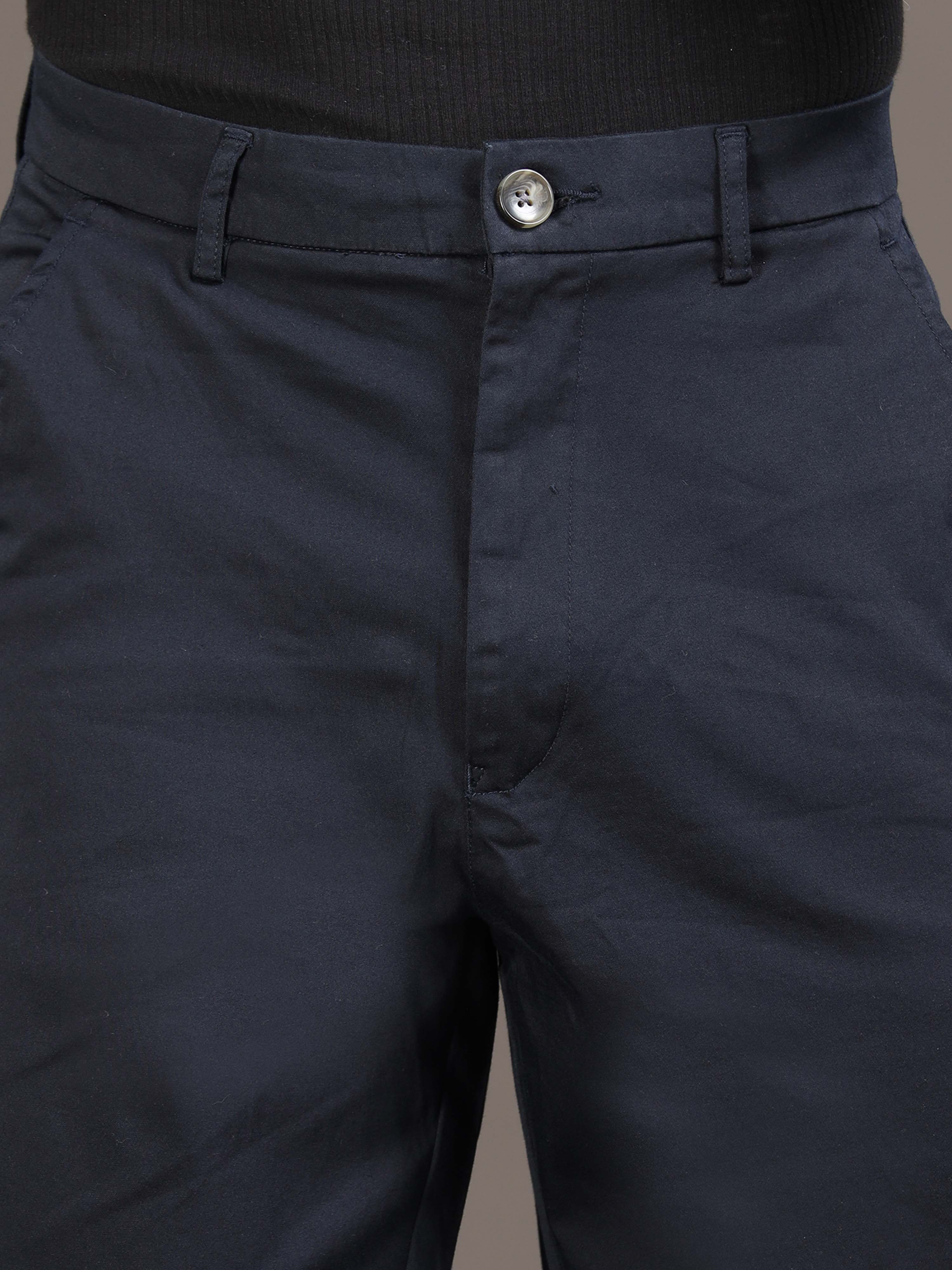 Signature Relaxed Trouser In Navy