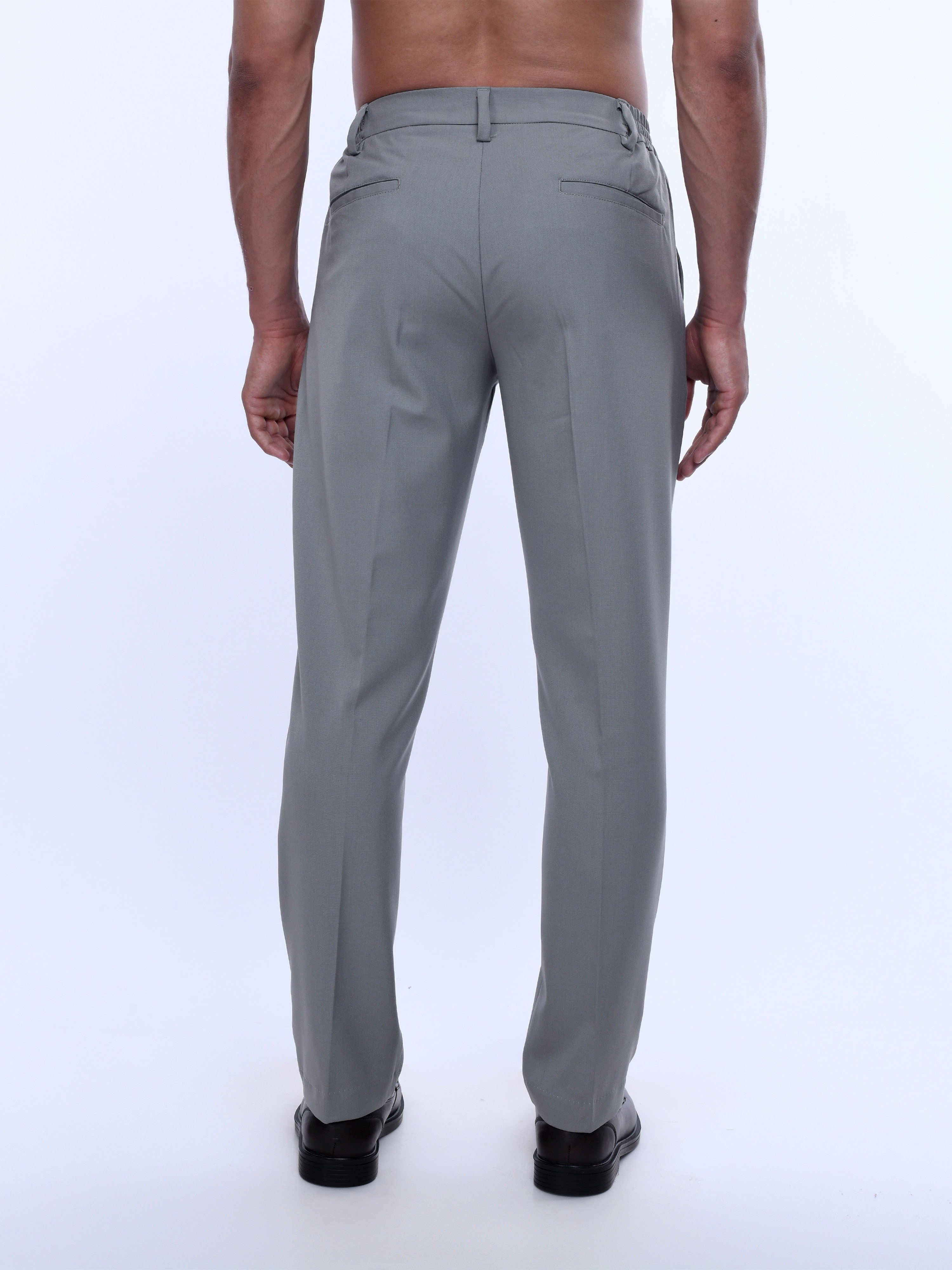 Grey Tailored Trousers