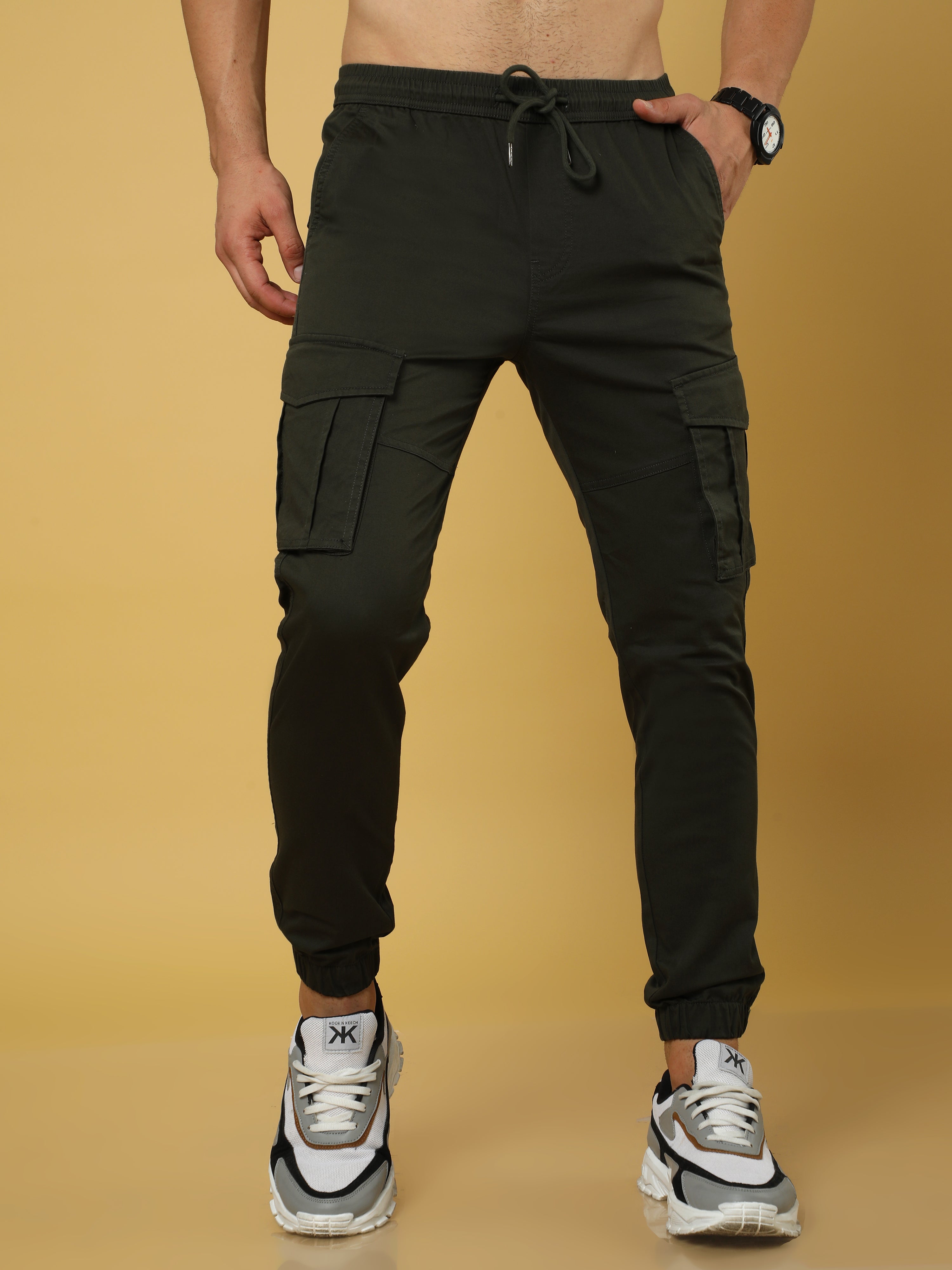 High Waisted Black Cargo Pants – Aesthetic Clothing