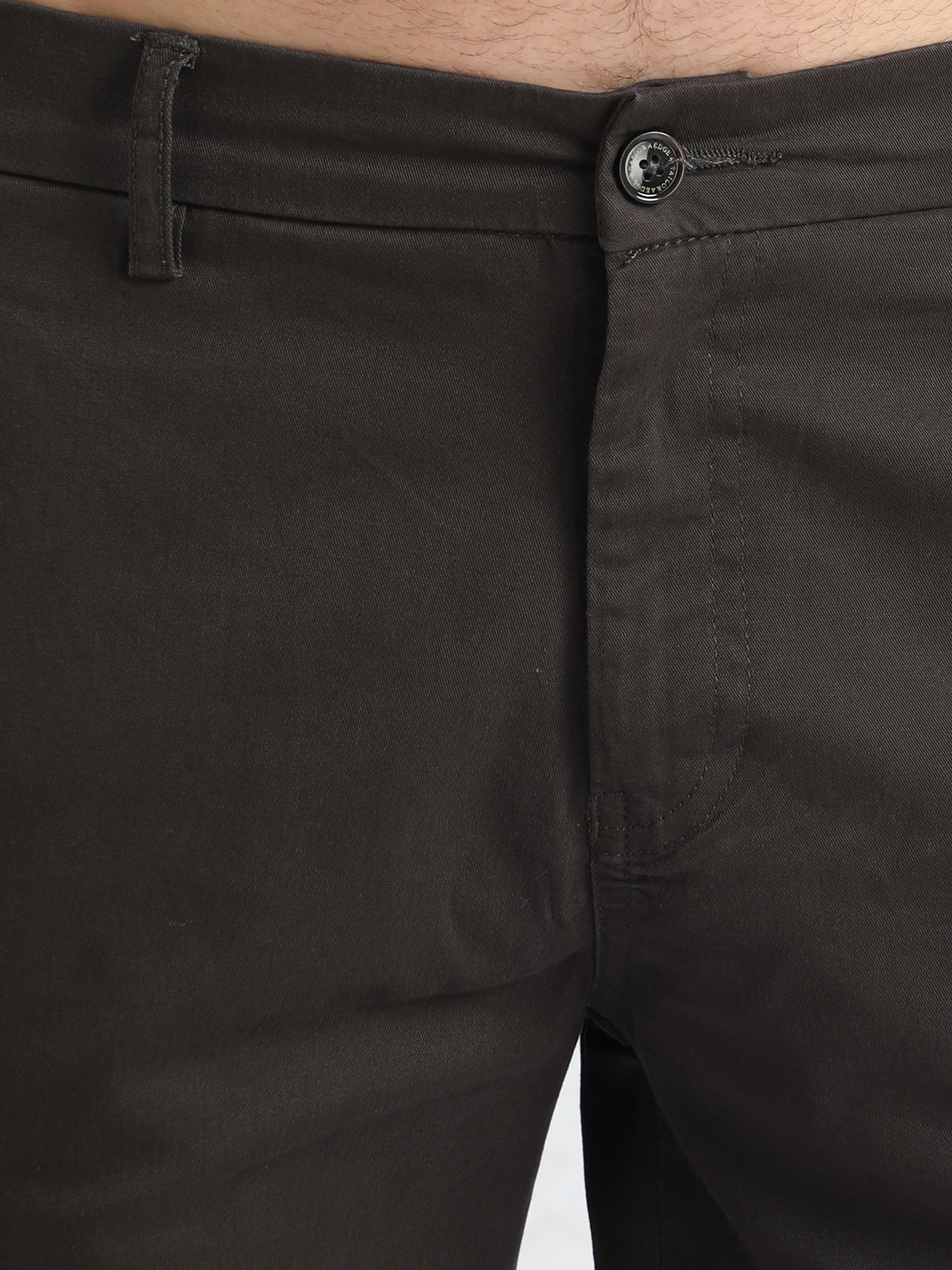 Premium Twill Dark Olive Cargo Shorts