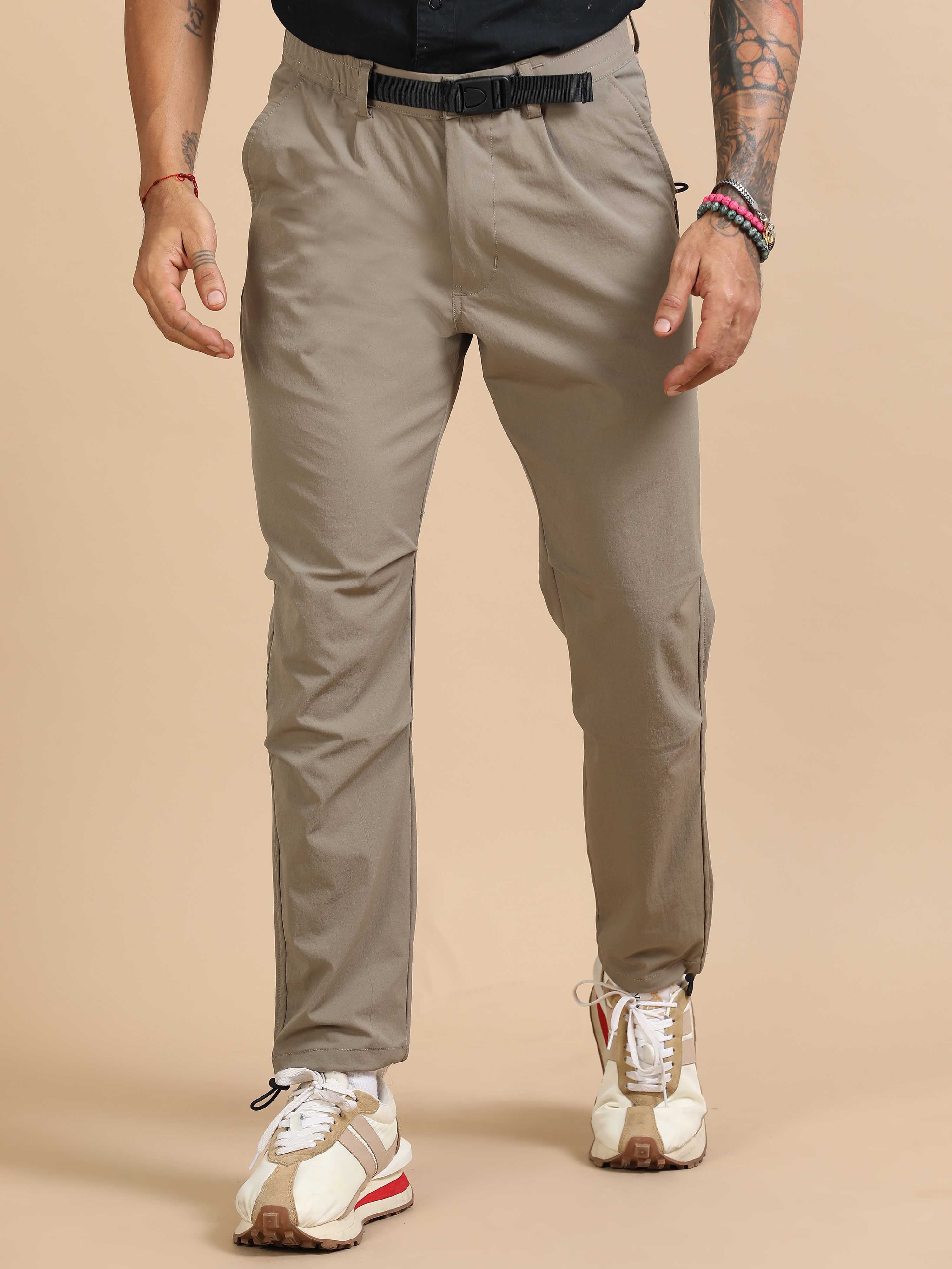 ModernFlex Jogger In Beige