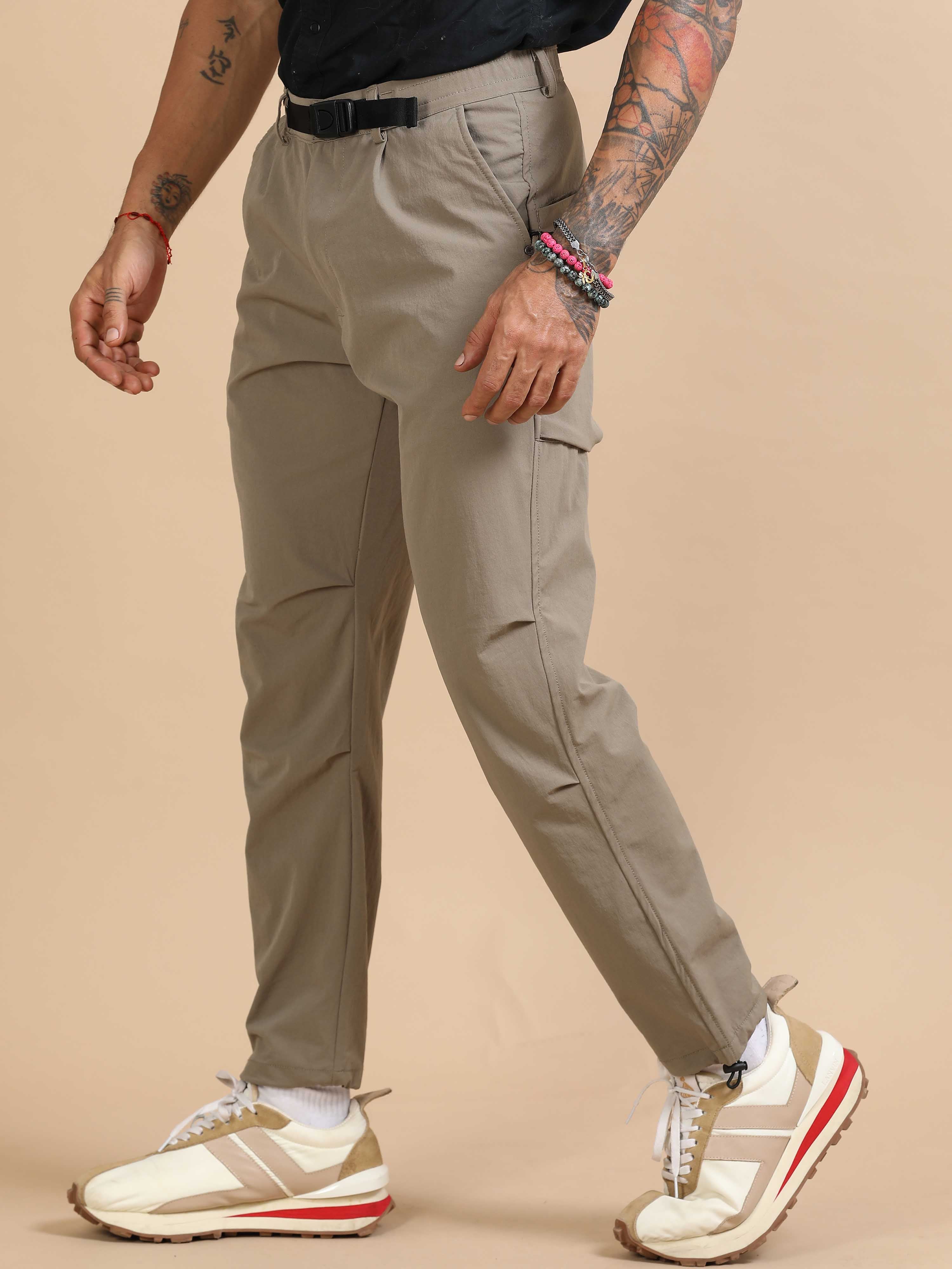 ModernFlex Jogger In Beige