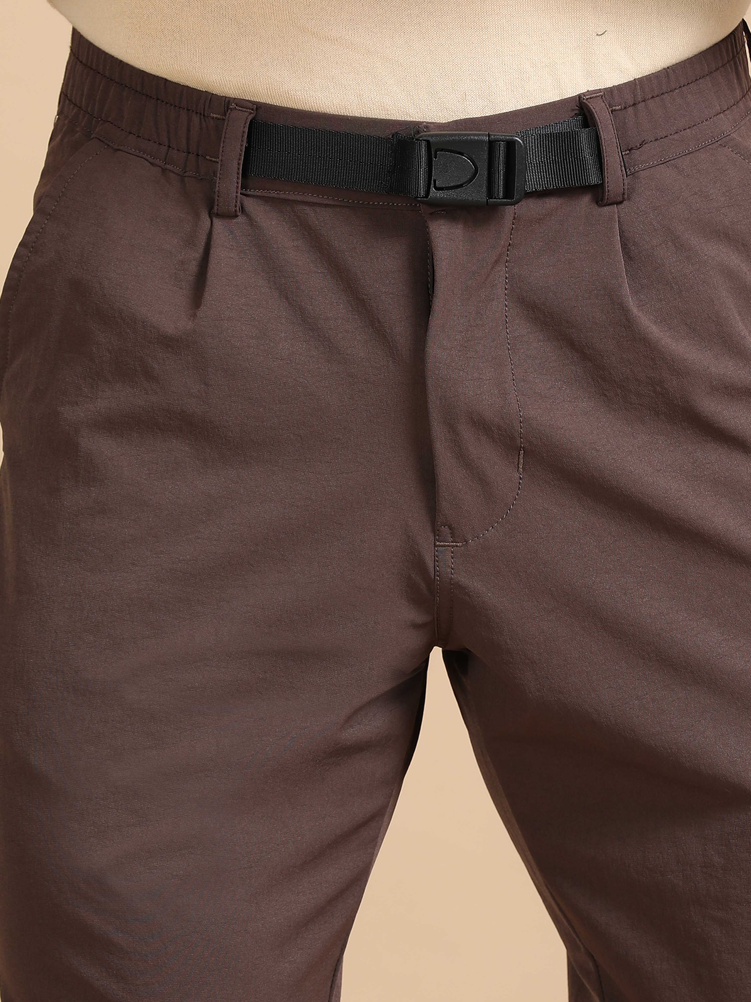 ModernFlex Jogger In Brown