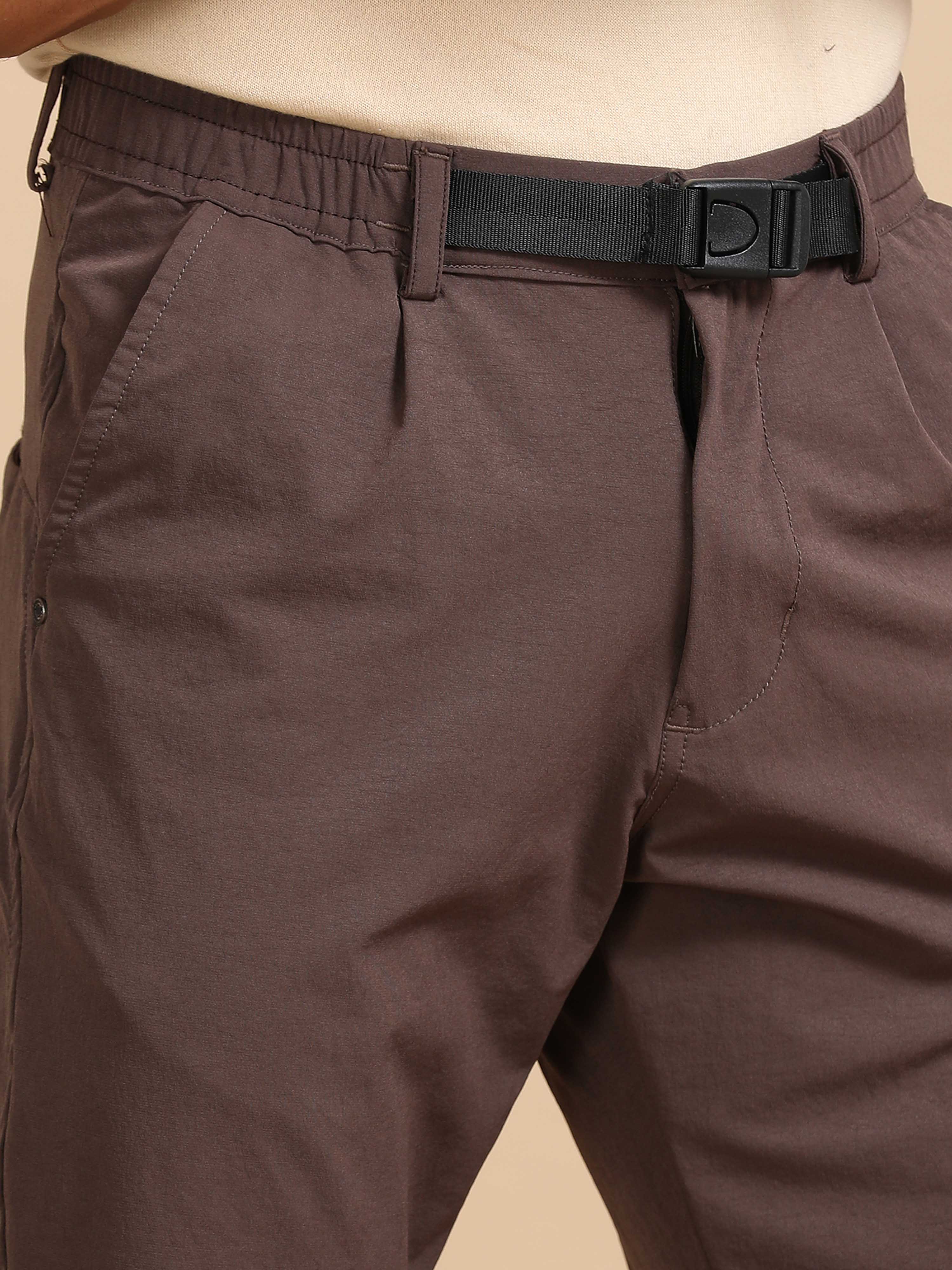 ModernFlex Jogger In Brown