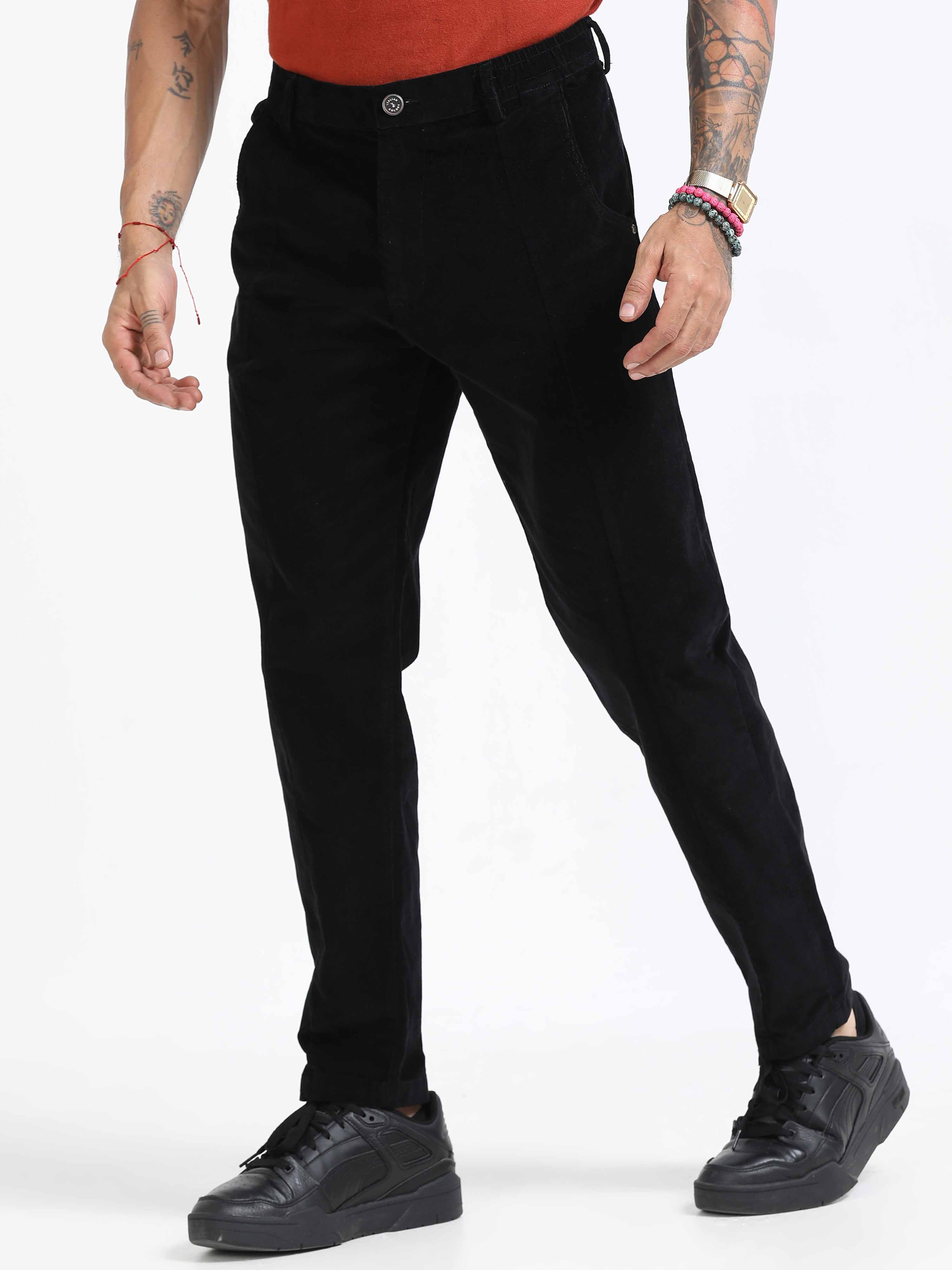 Corduroy Pant in Black for men