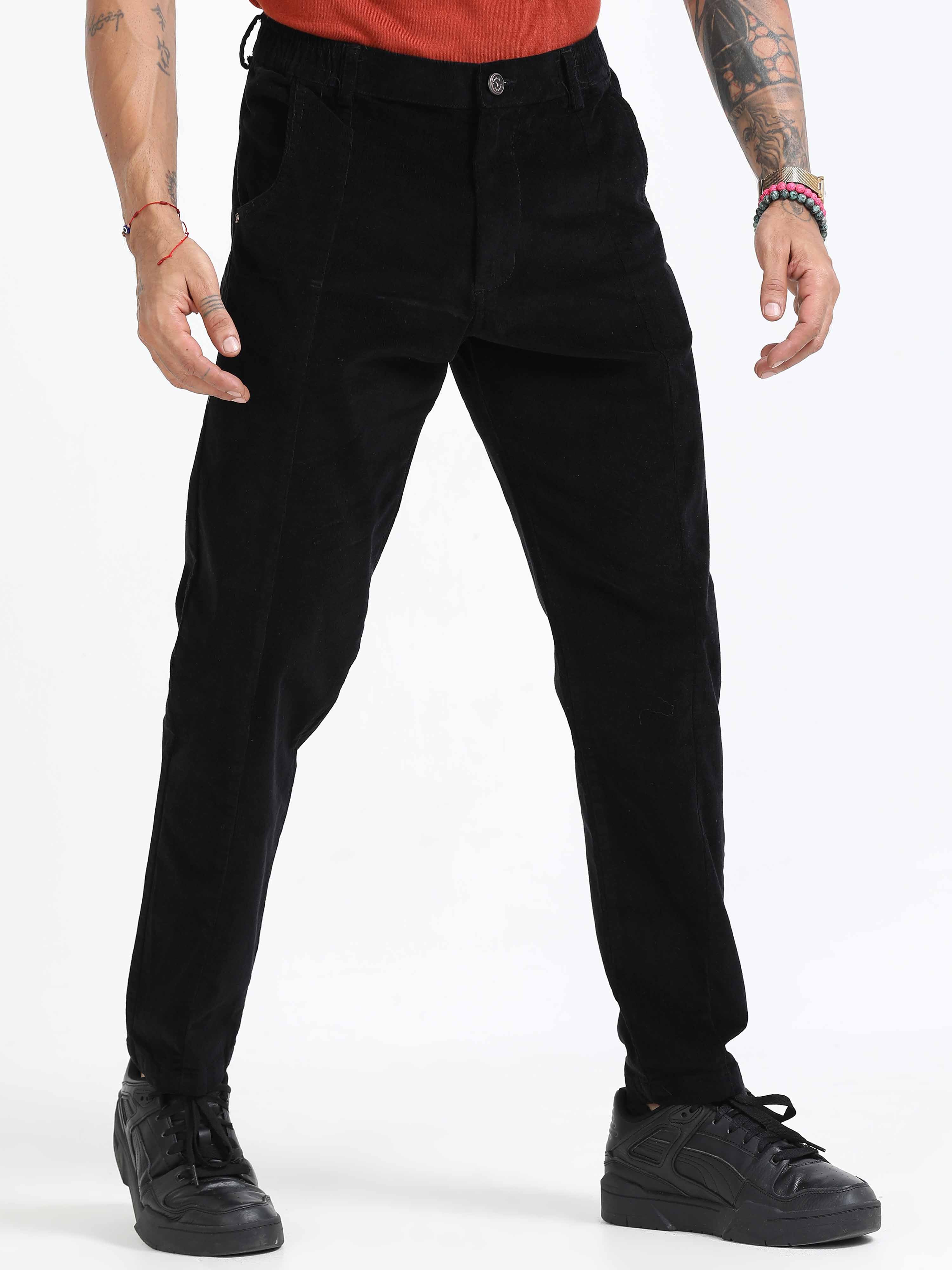 Corduroy Pant in Black for men