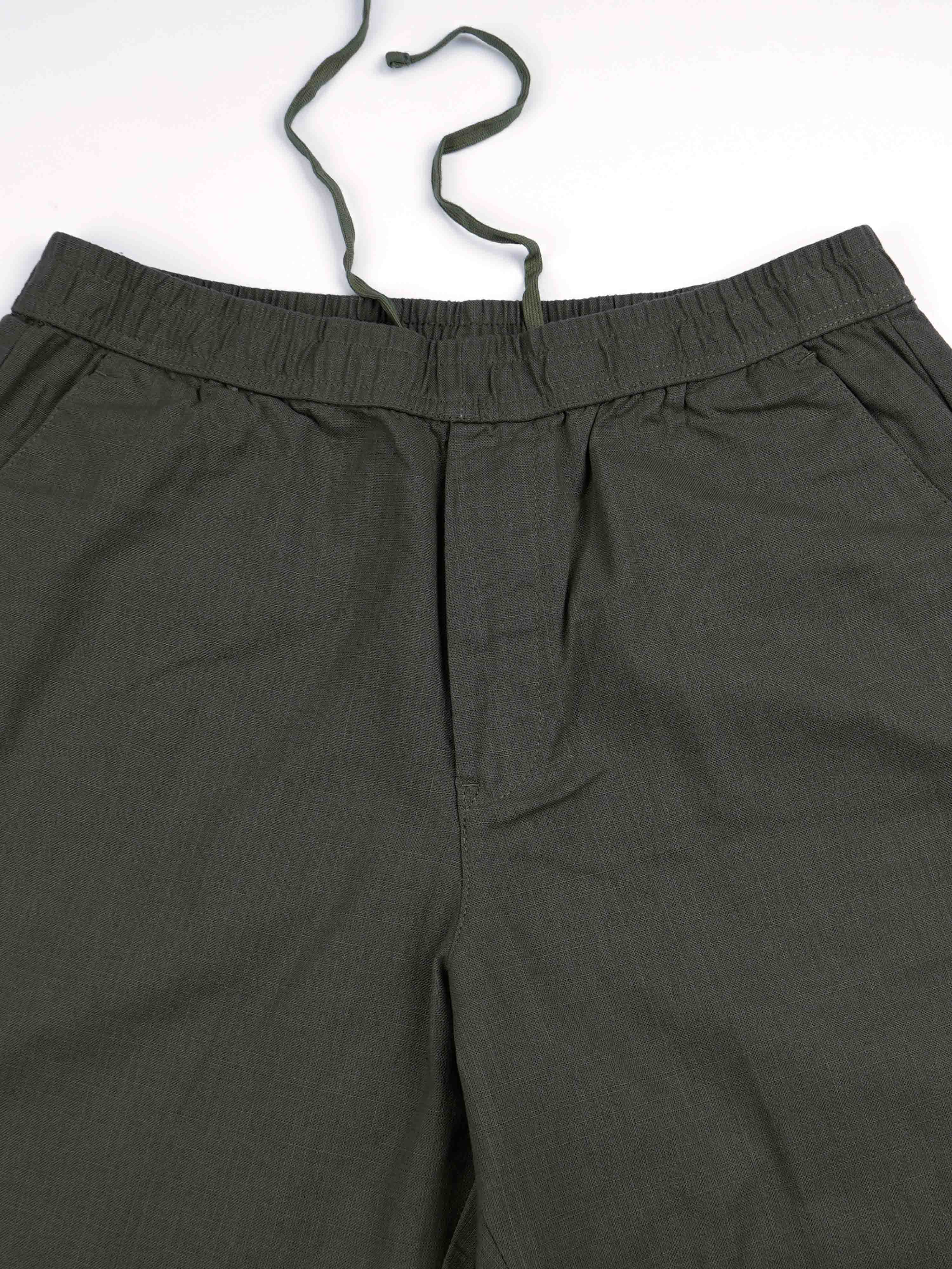 Olive Green Mens Pants Relaxed Fit