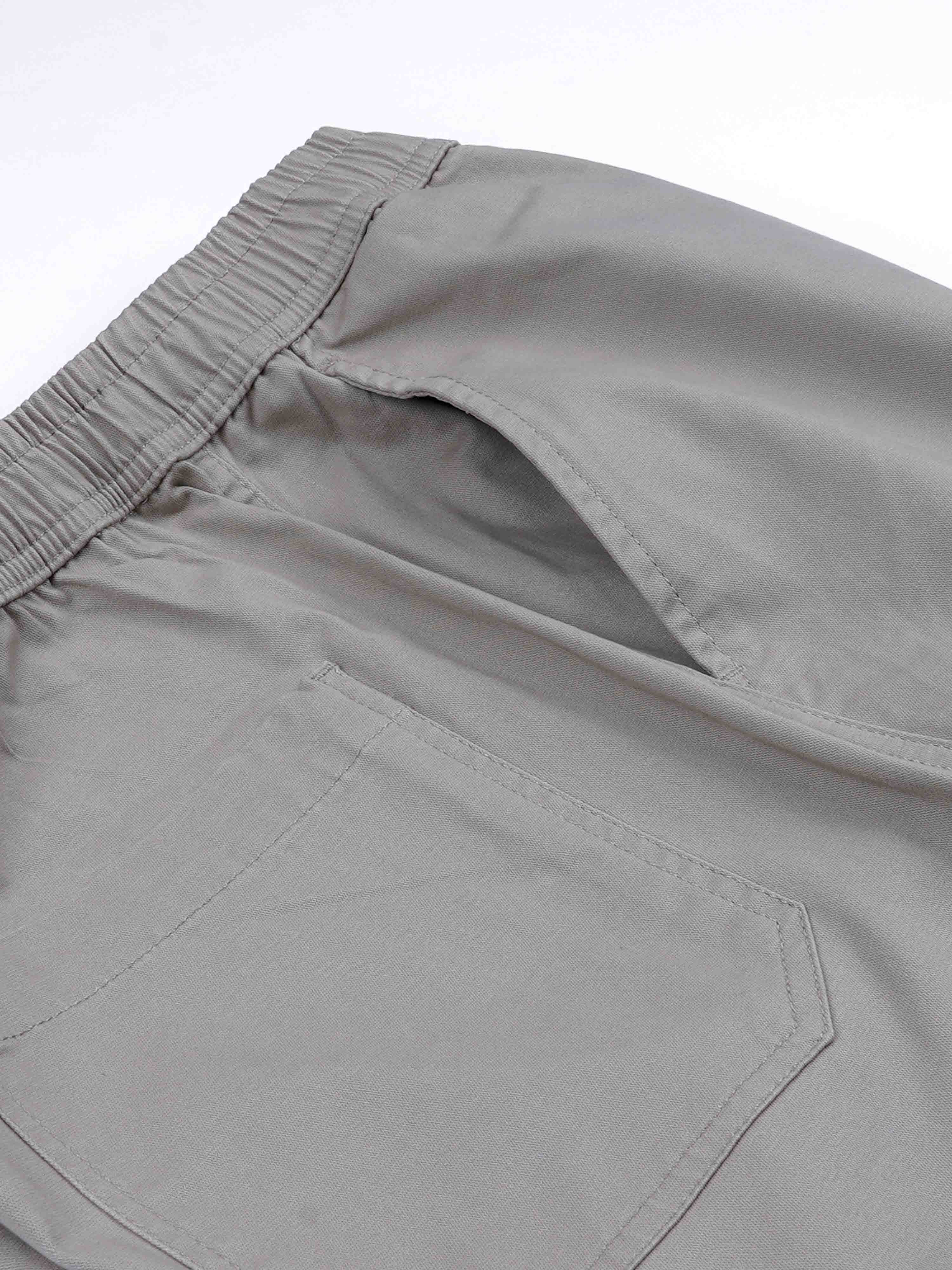 Beige Jogger Pants for Men