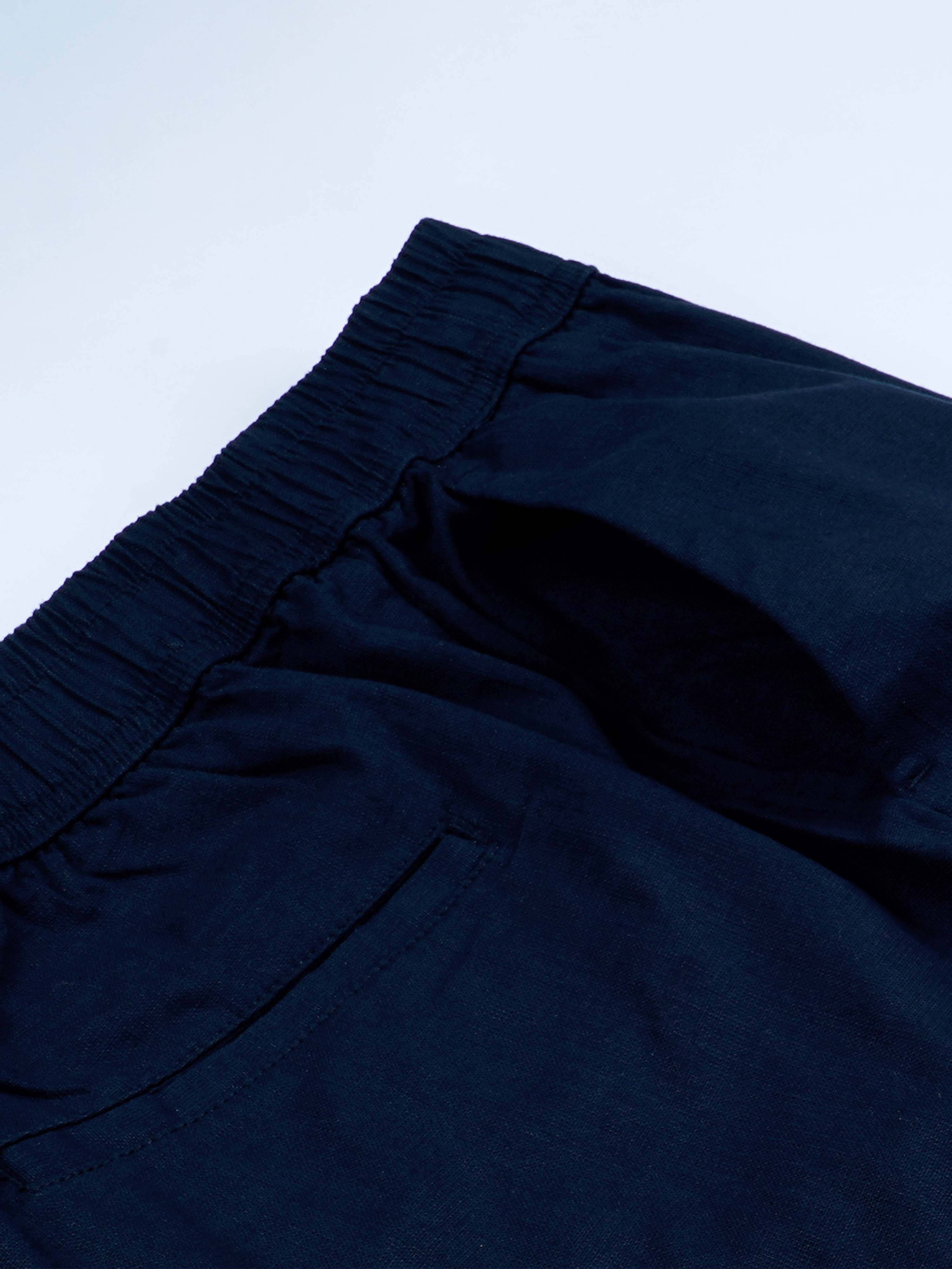 Blue Cargo Joggers