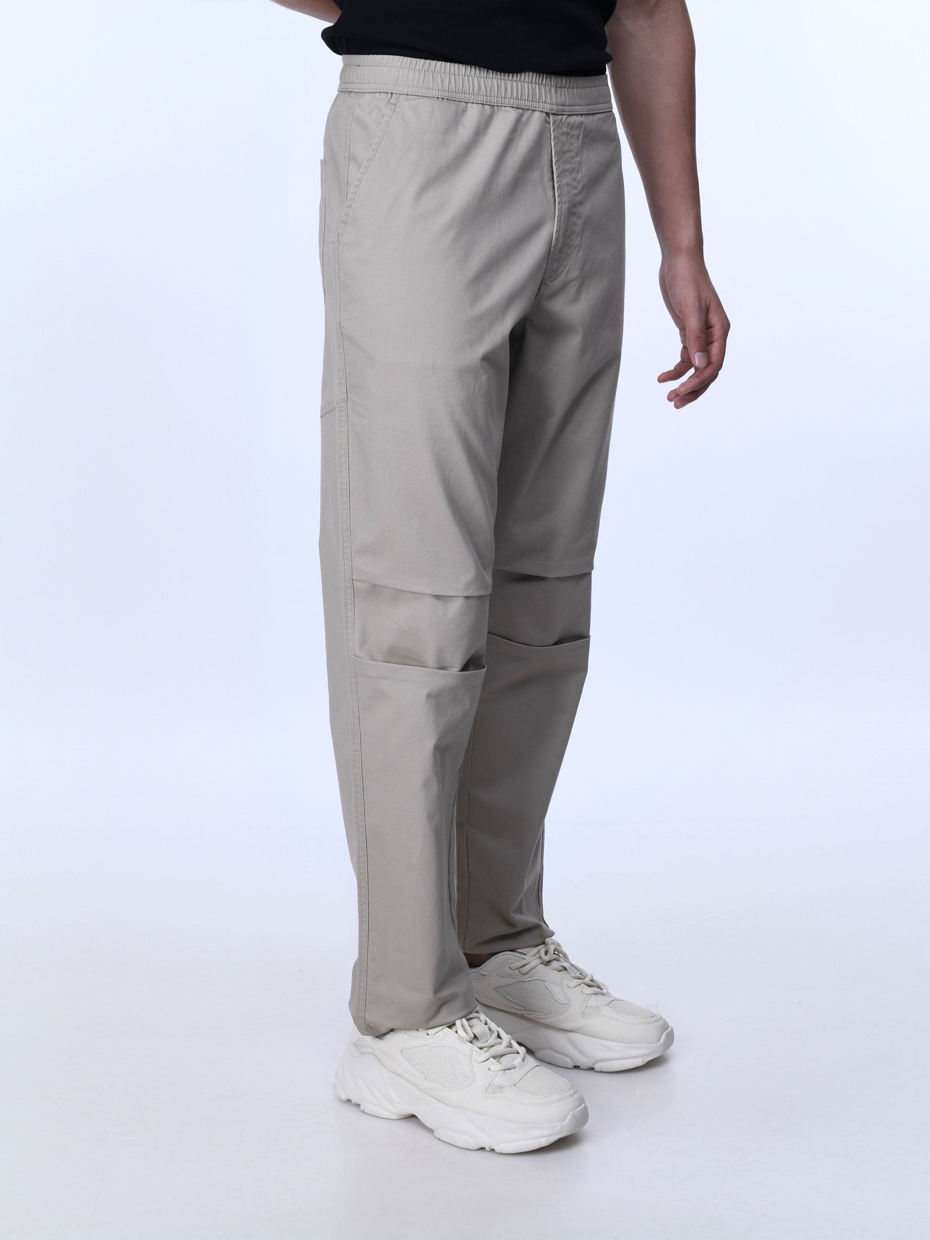 Beige Jogger Pants for Men