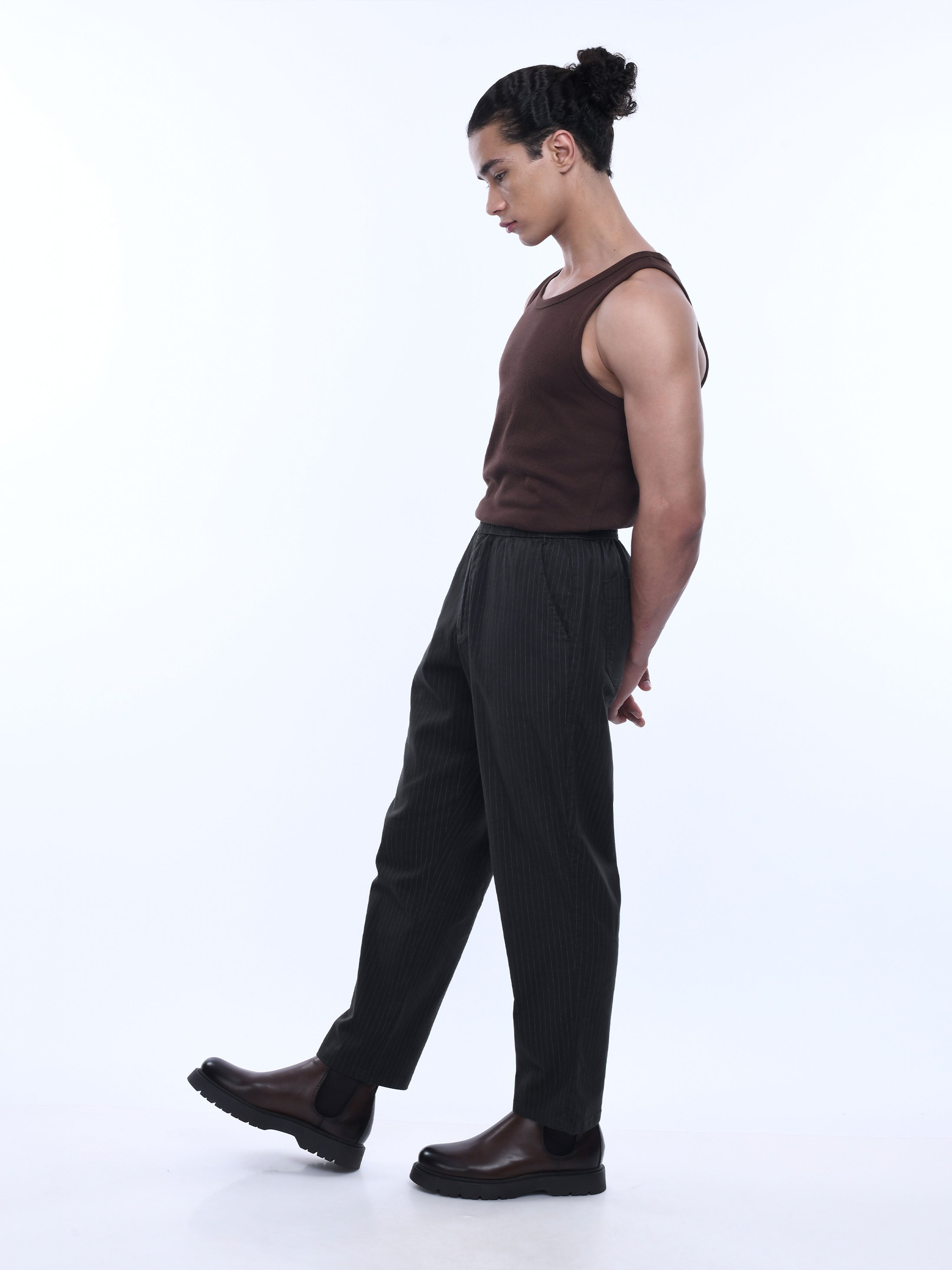 Cotton Green Jogger Track Pants