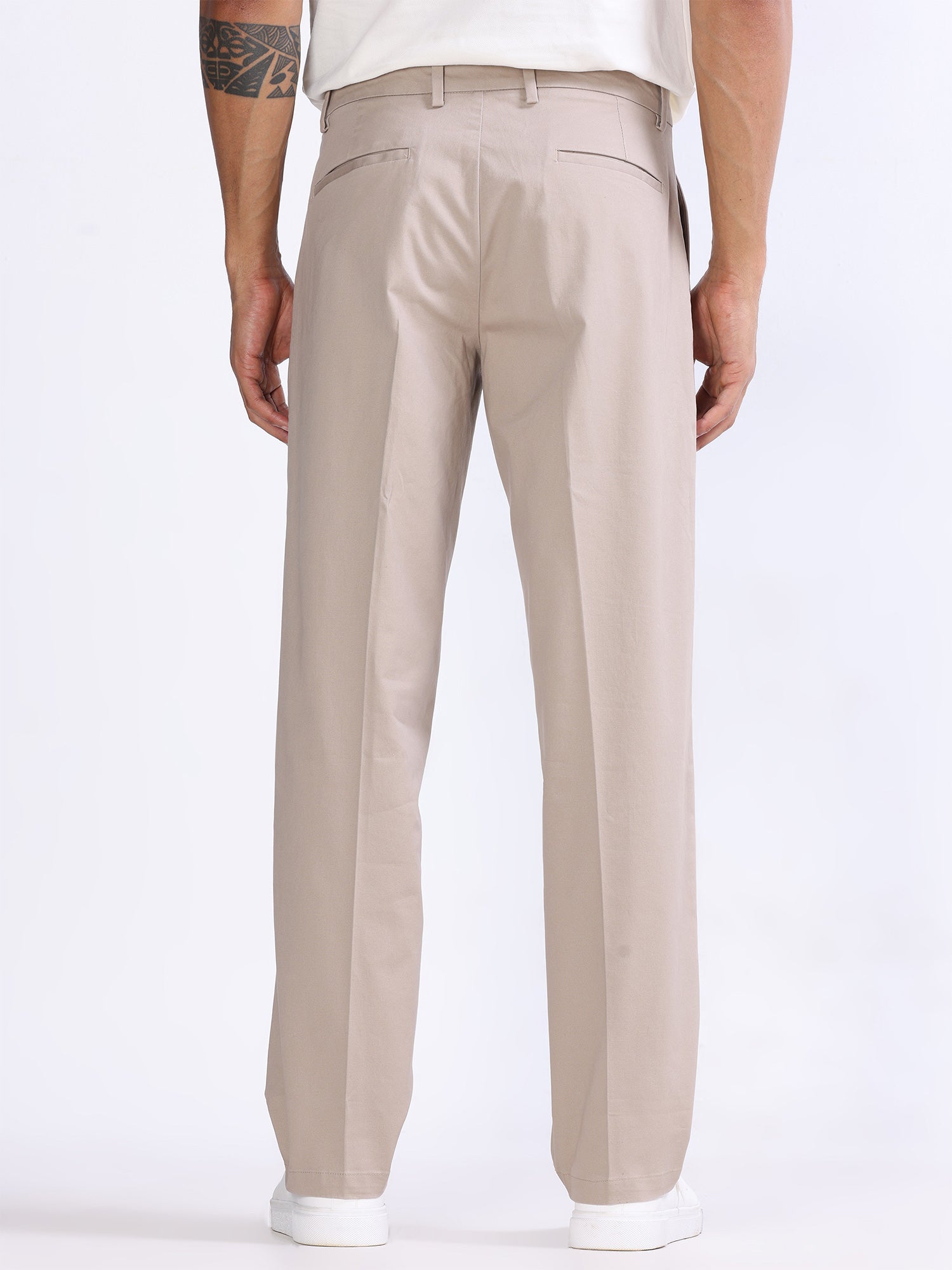 Buy Beige Plain Unstitched Trouser Cotton Wool Pant Fabric for Best Price,  Reviews, Free Shipping