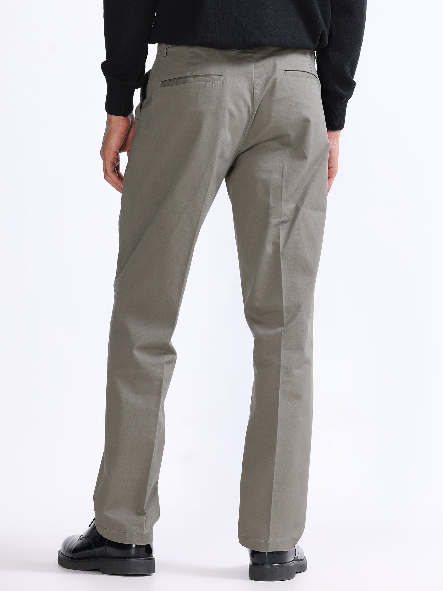 Green cargo model trousers - Exibit