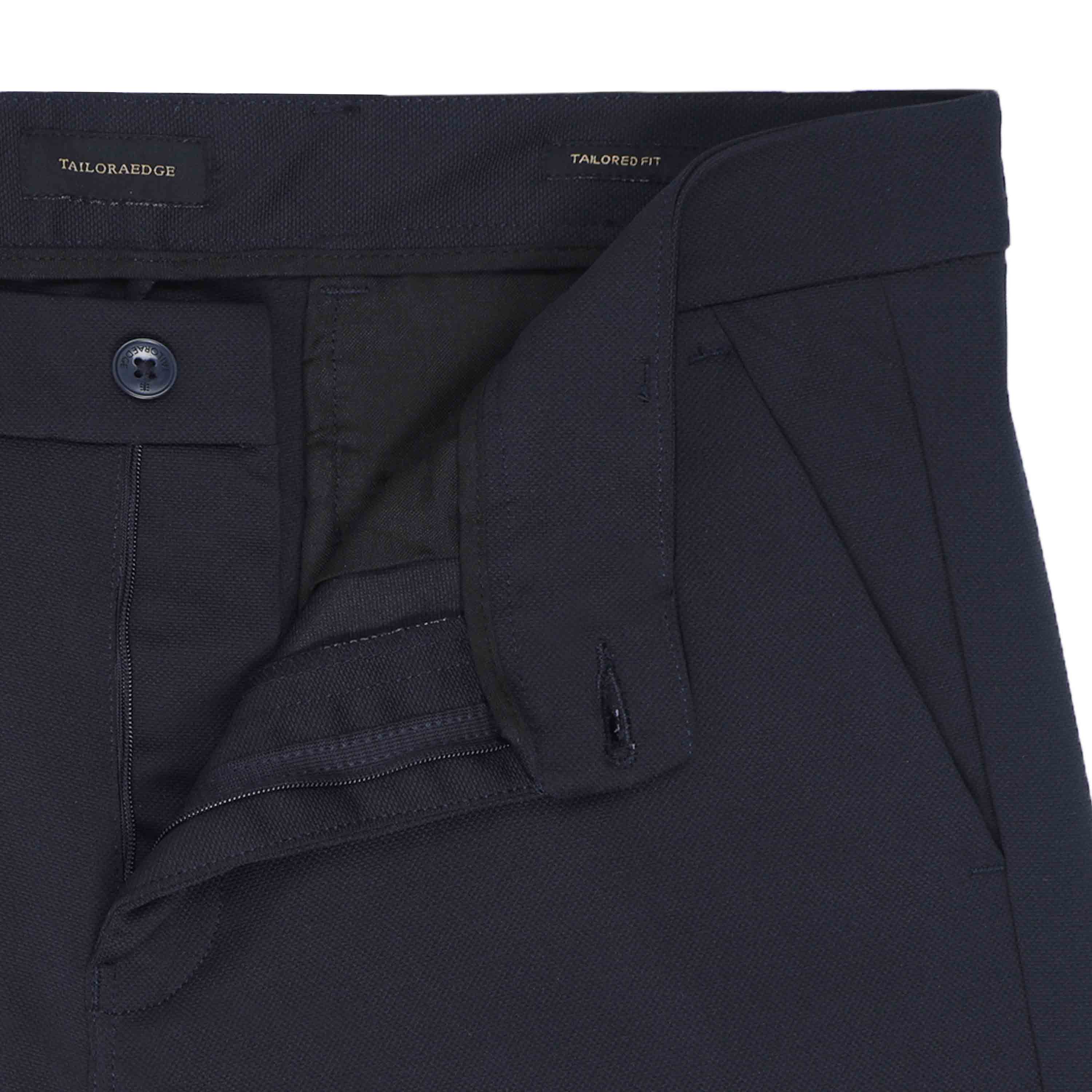 Dark Navy Blue Chino Gurkha Trousers – StudioSuits