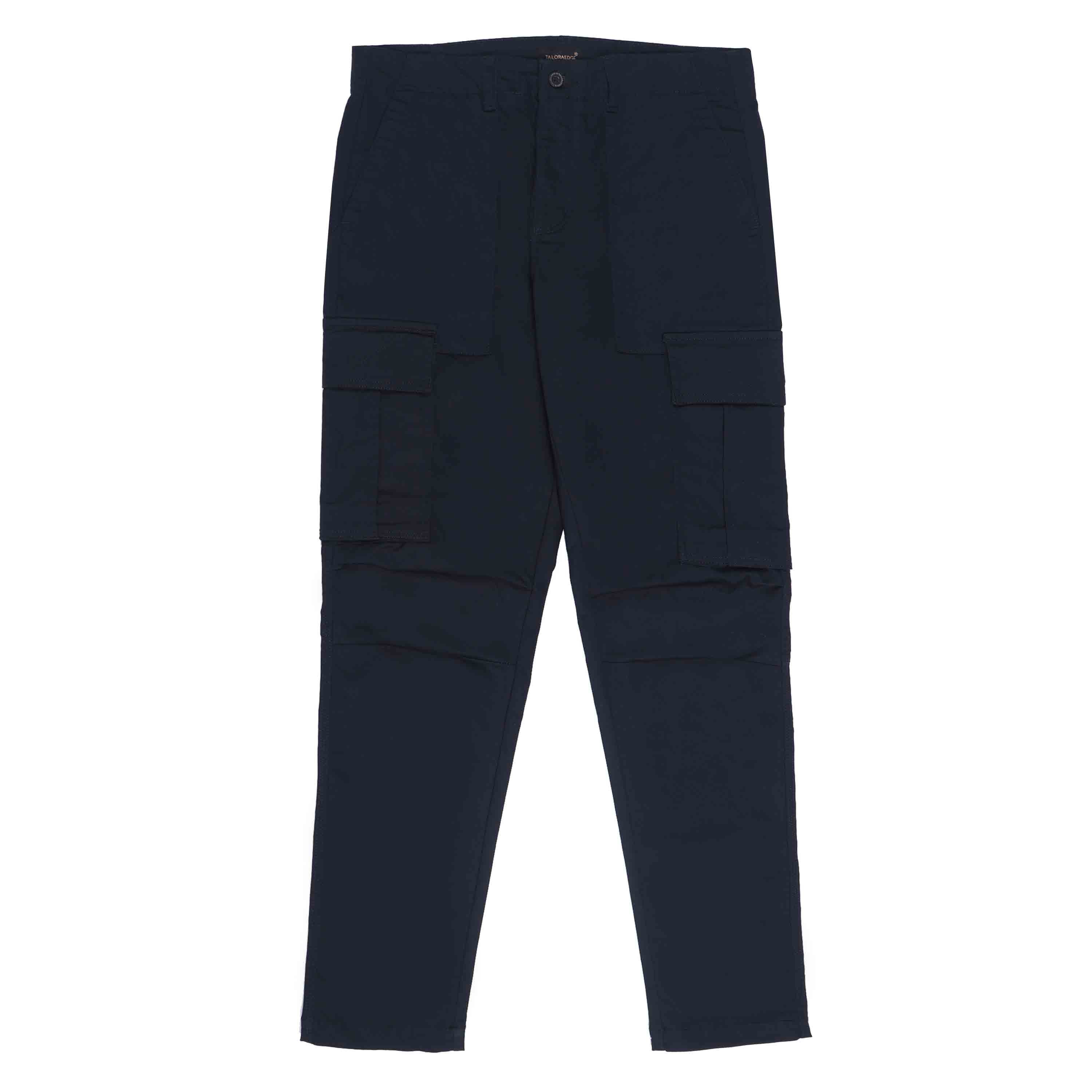 Ultra Stretch Straight Fit Navy Cargo