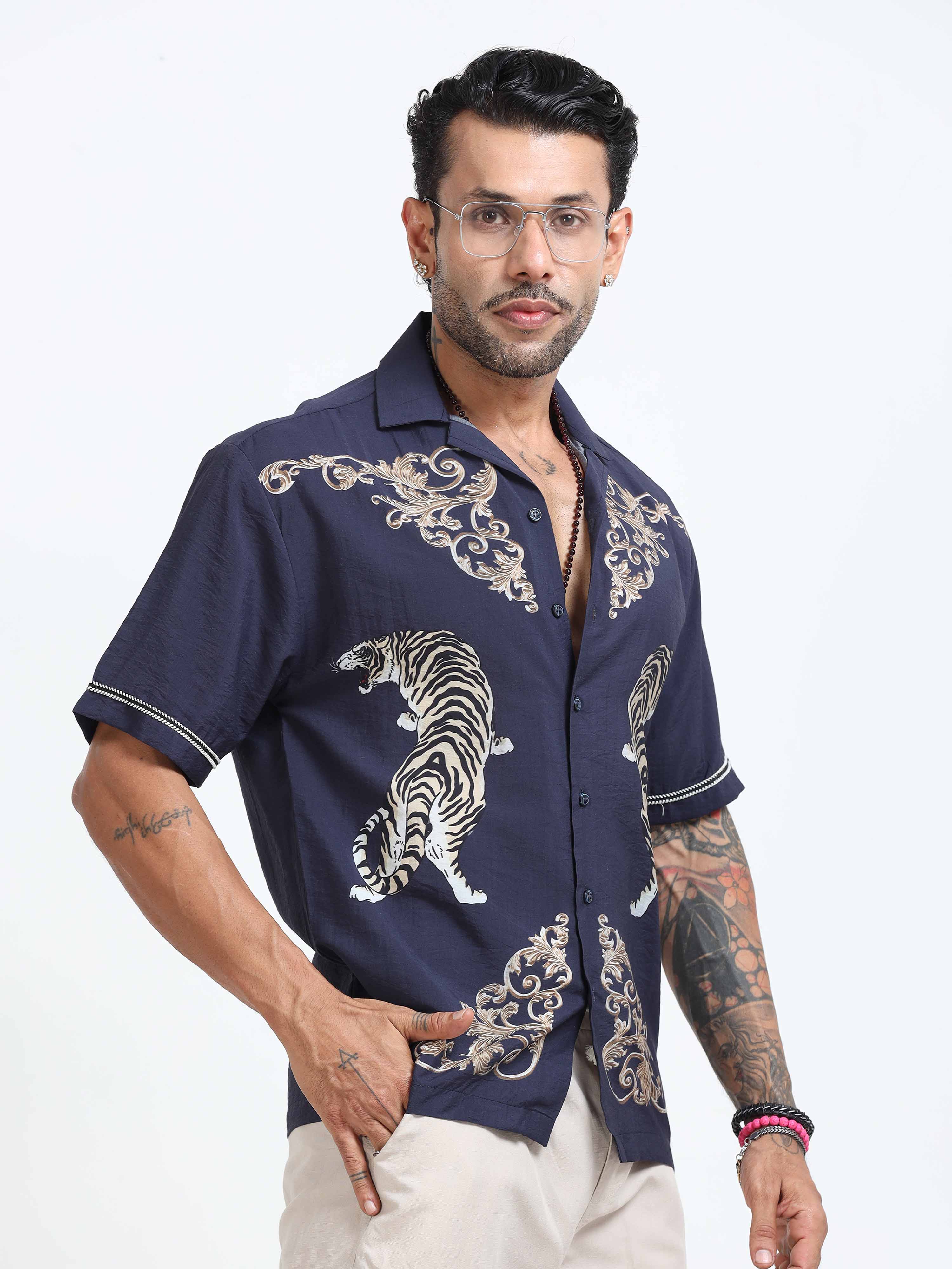 Ebony Clay Printed Shirt