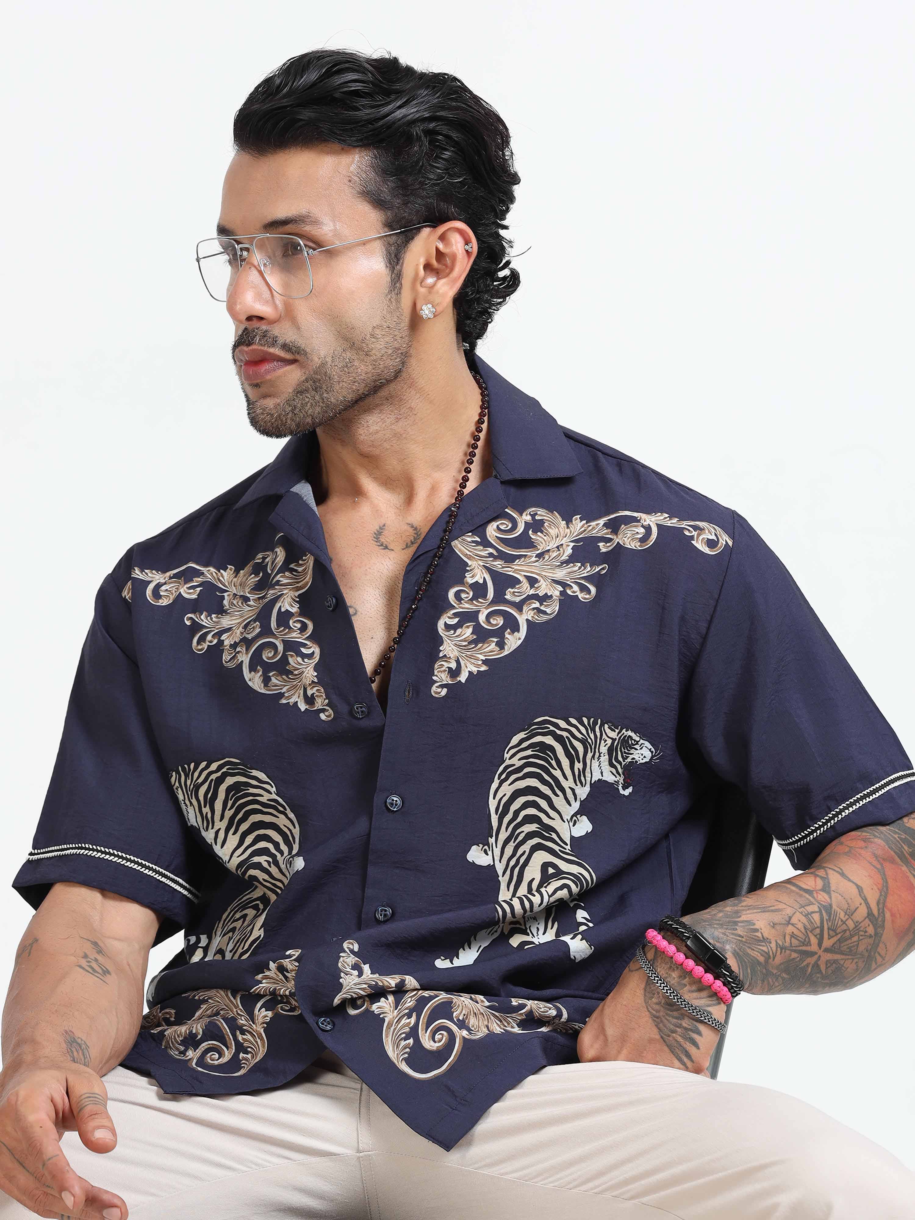 Ebony Clay Printed Shirt