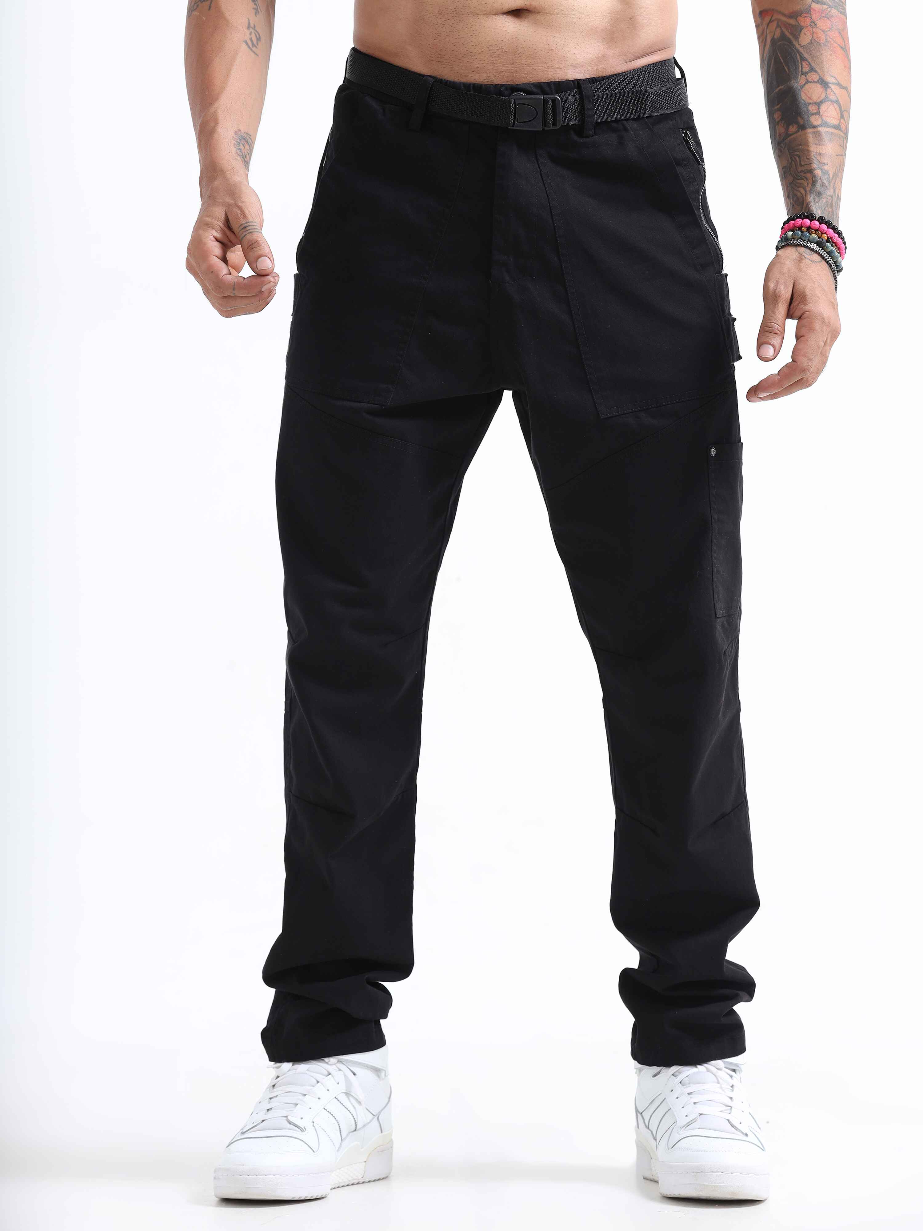 Utility Pant In Black for Men