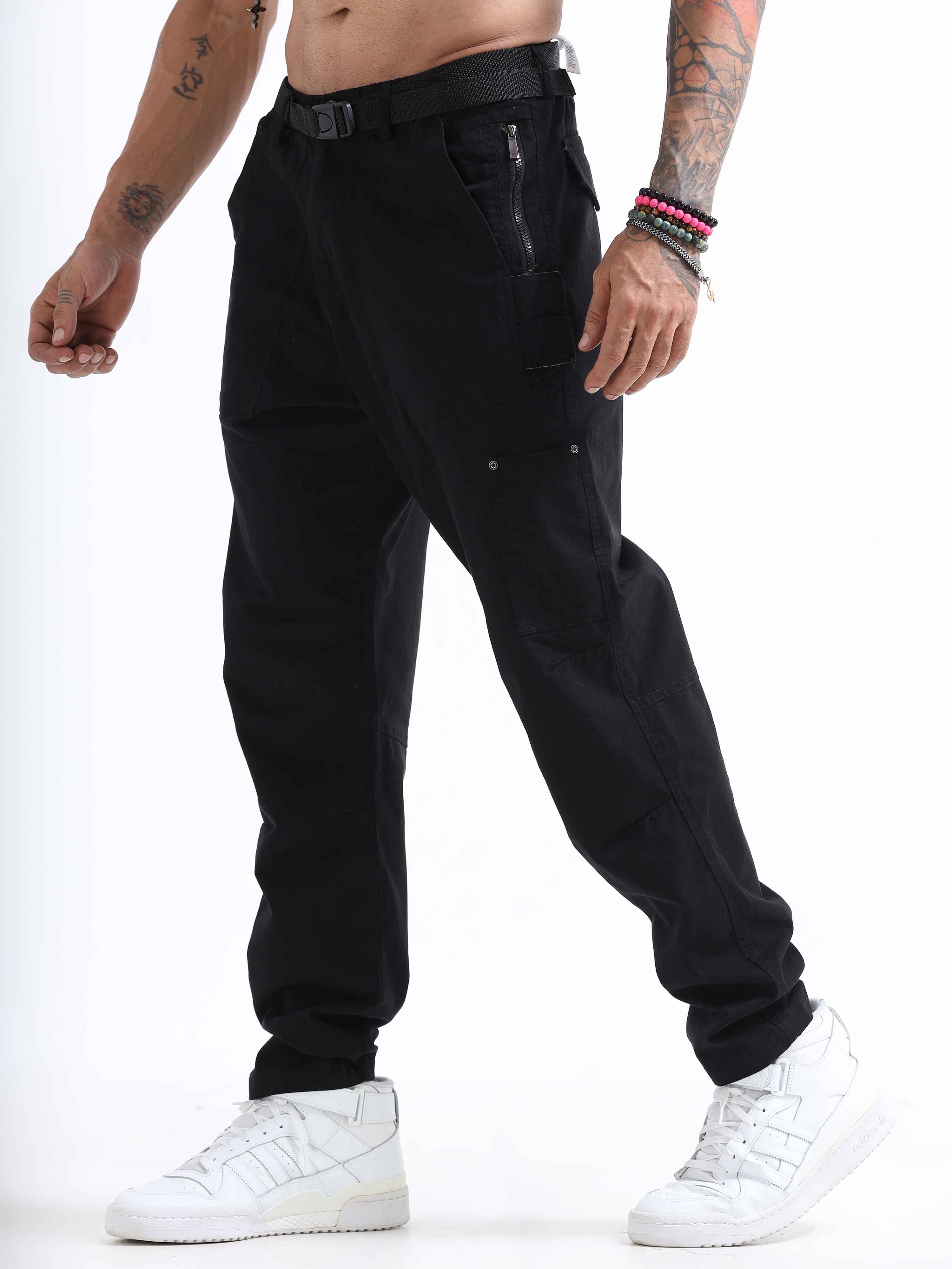 Utility Pant In Black for Men