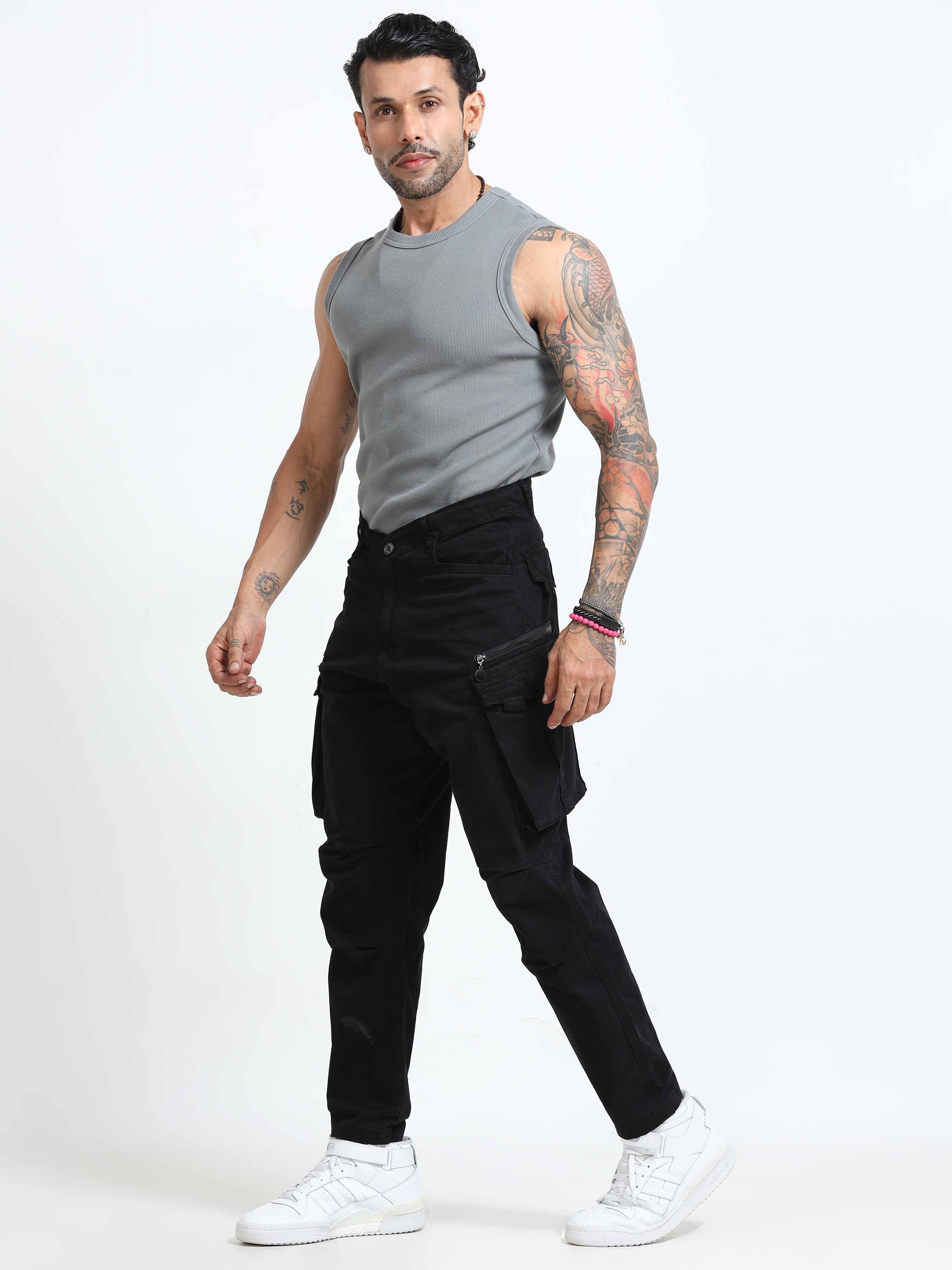 Cargo Pants In Black