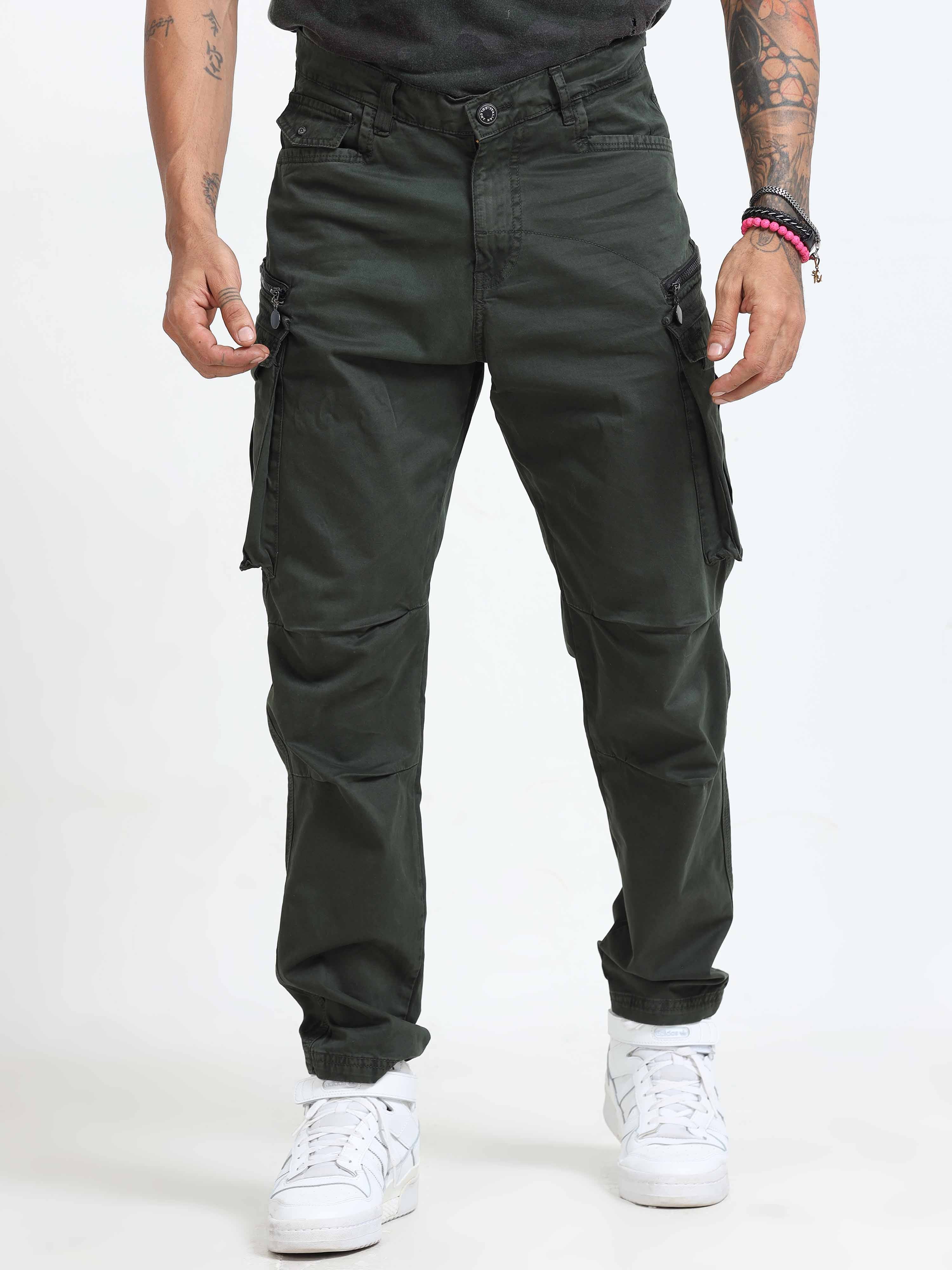 Cargo Pants In Olive