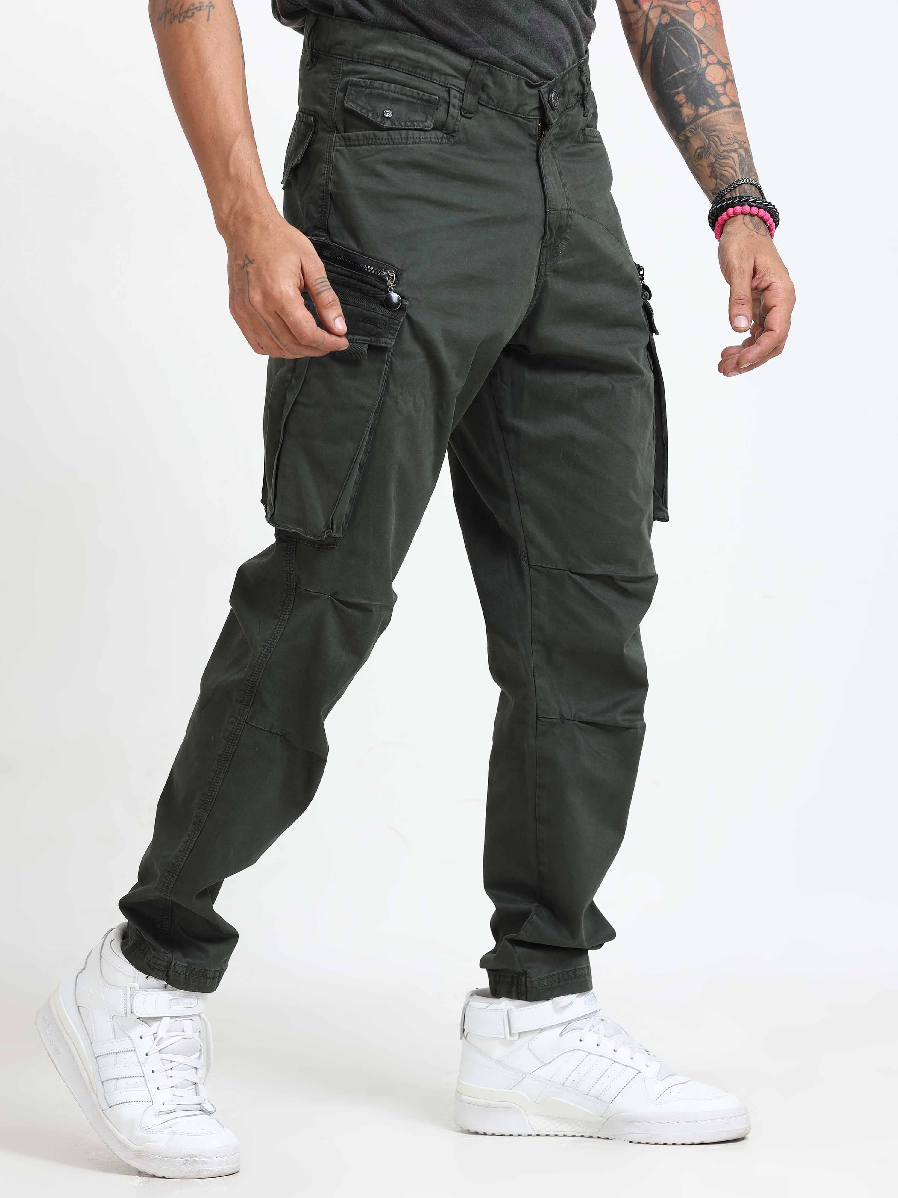 Cargo Pants In Olive