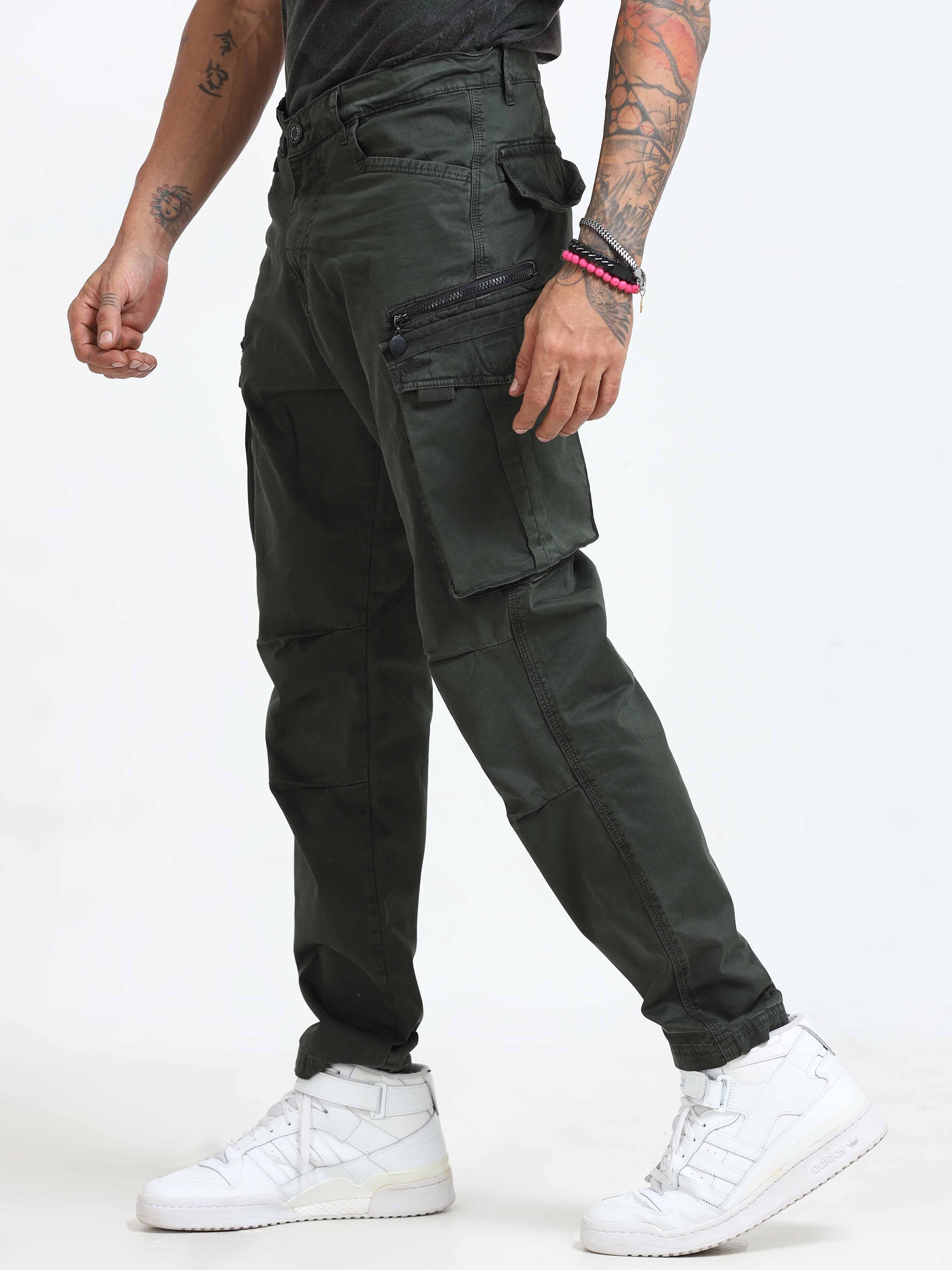 Cargo Pants In Olive