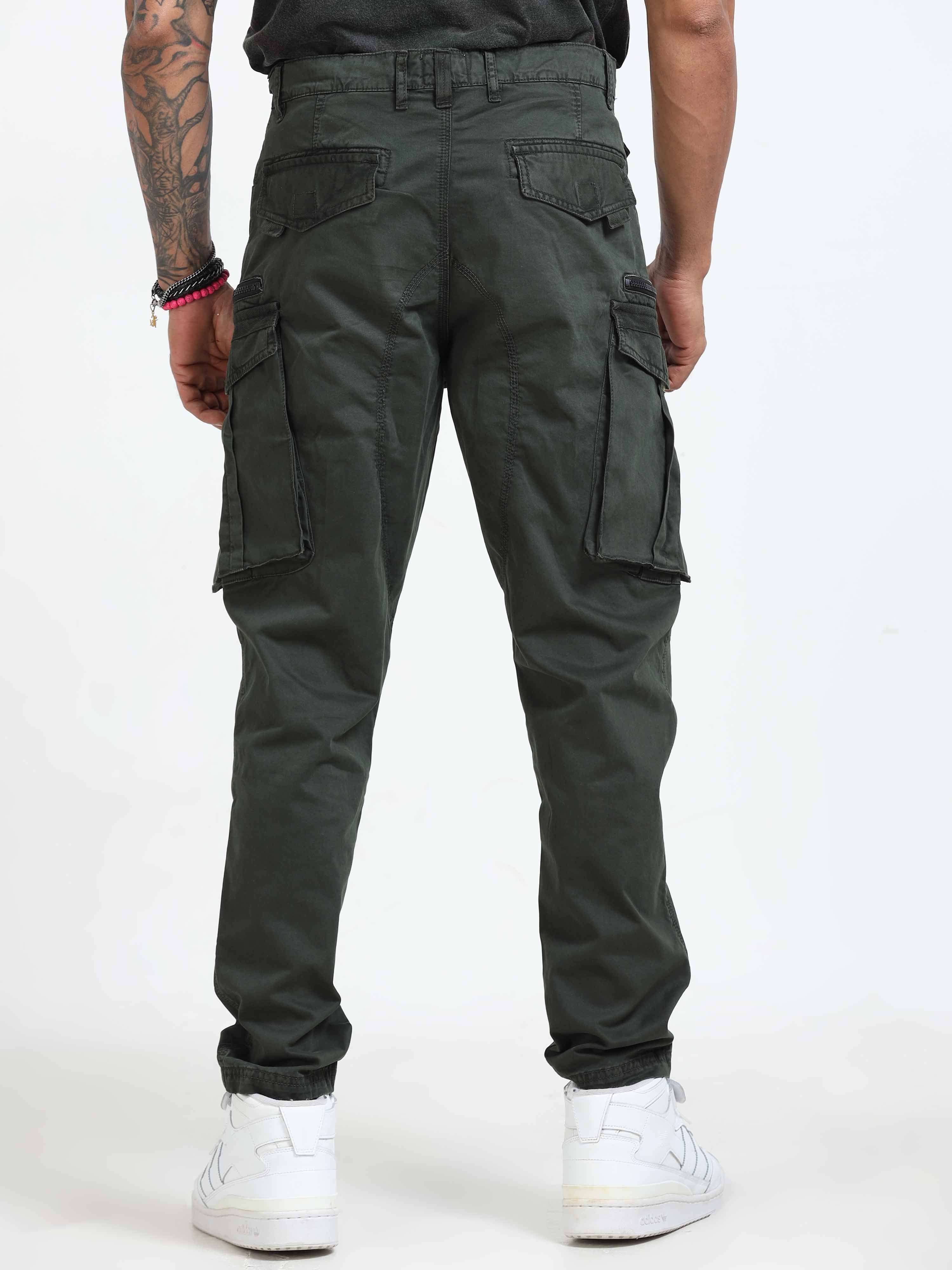 Cargo Pants In Olive