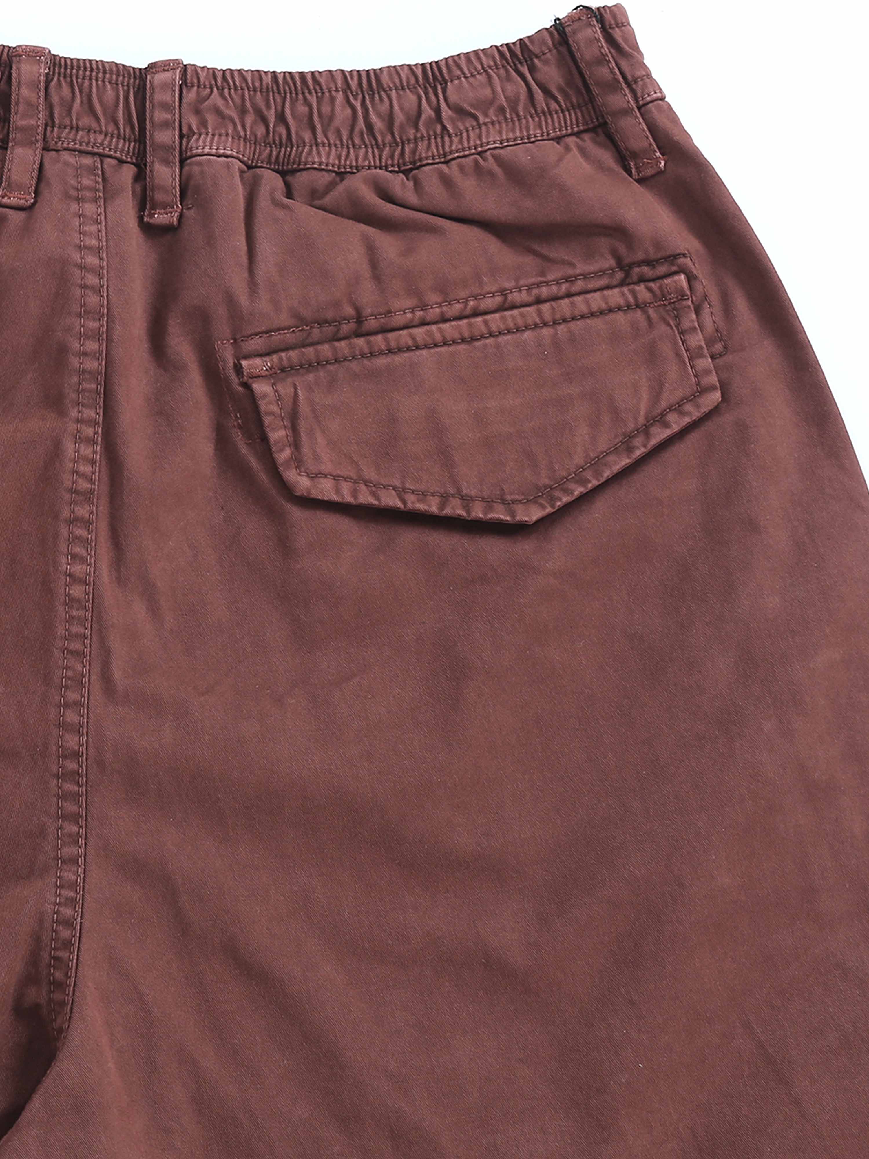 ZipCore Utility Pant In Brown