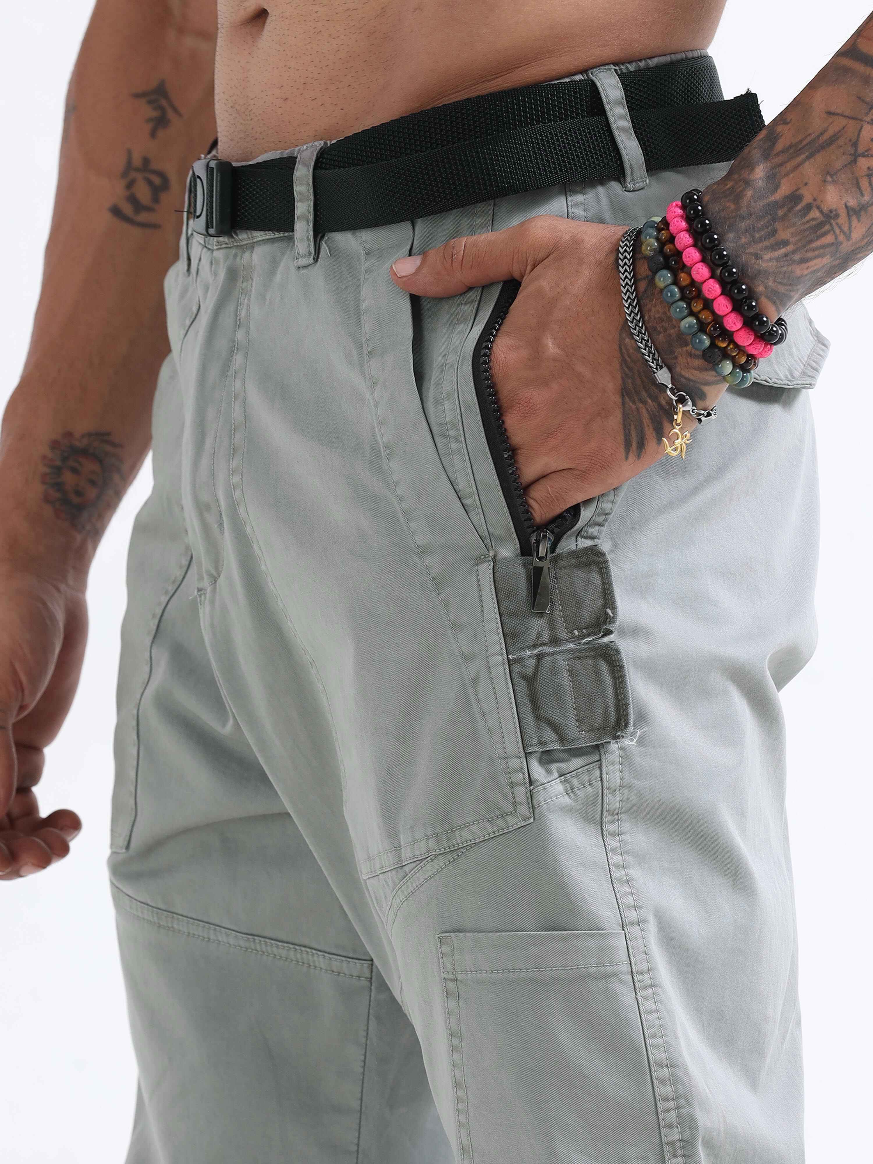 Utility Pant In Grey for Men