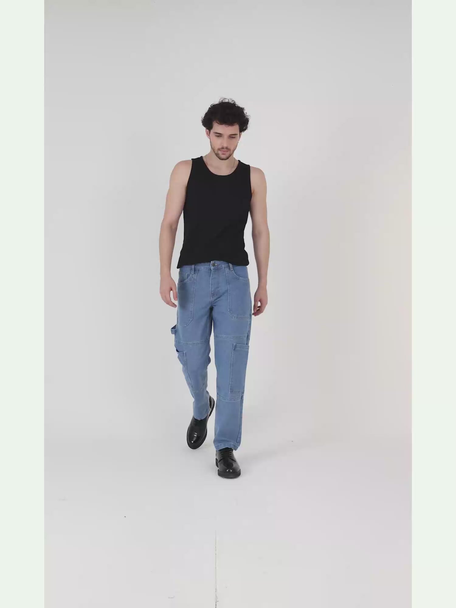 Buy Washed Blue Denim Jeans for Men Online – Metal Hawk