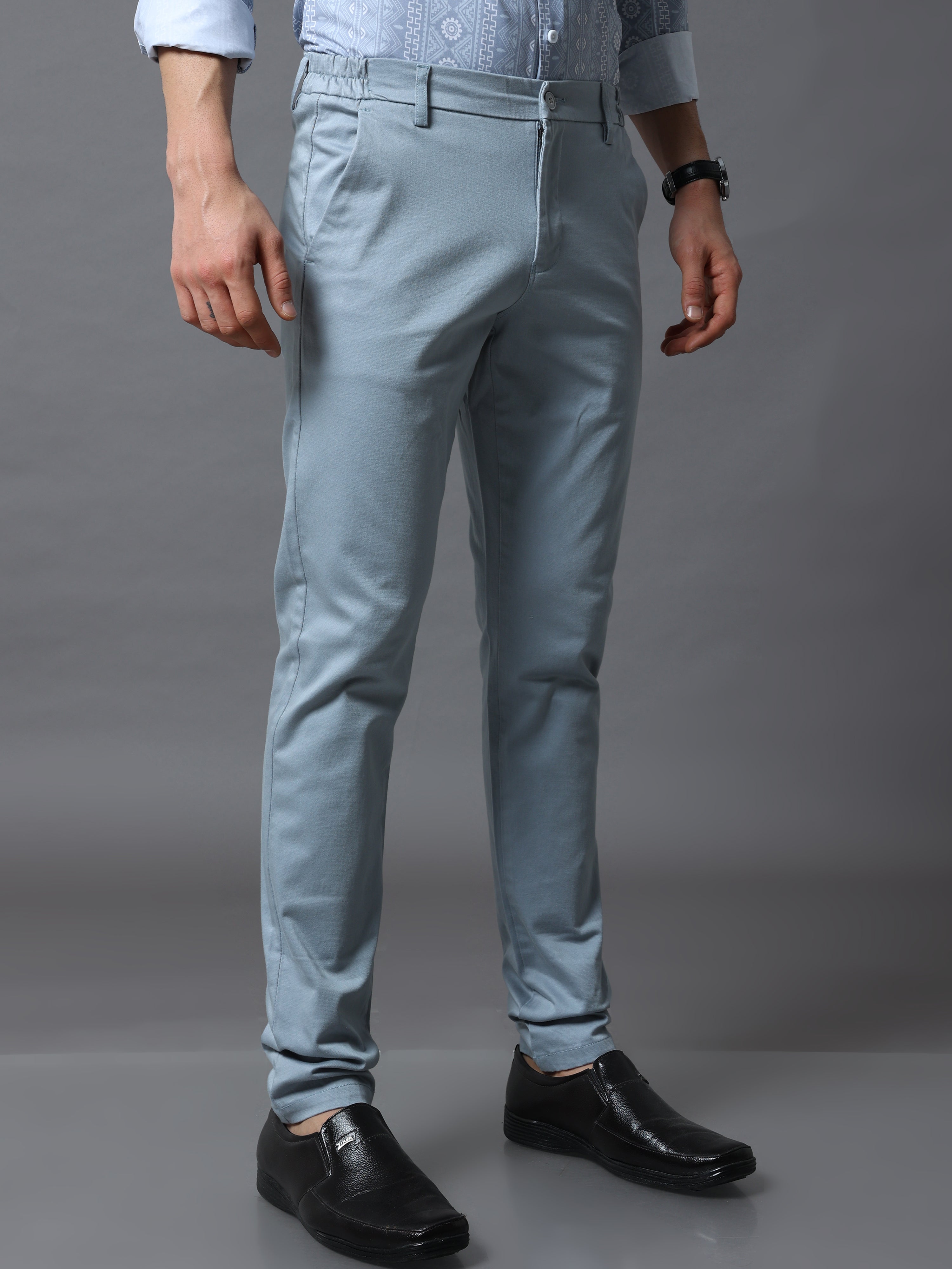 Buy Navy Trousers & Pants for Men by BLACK DERBY Online | Ajio.com