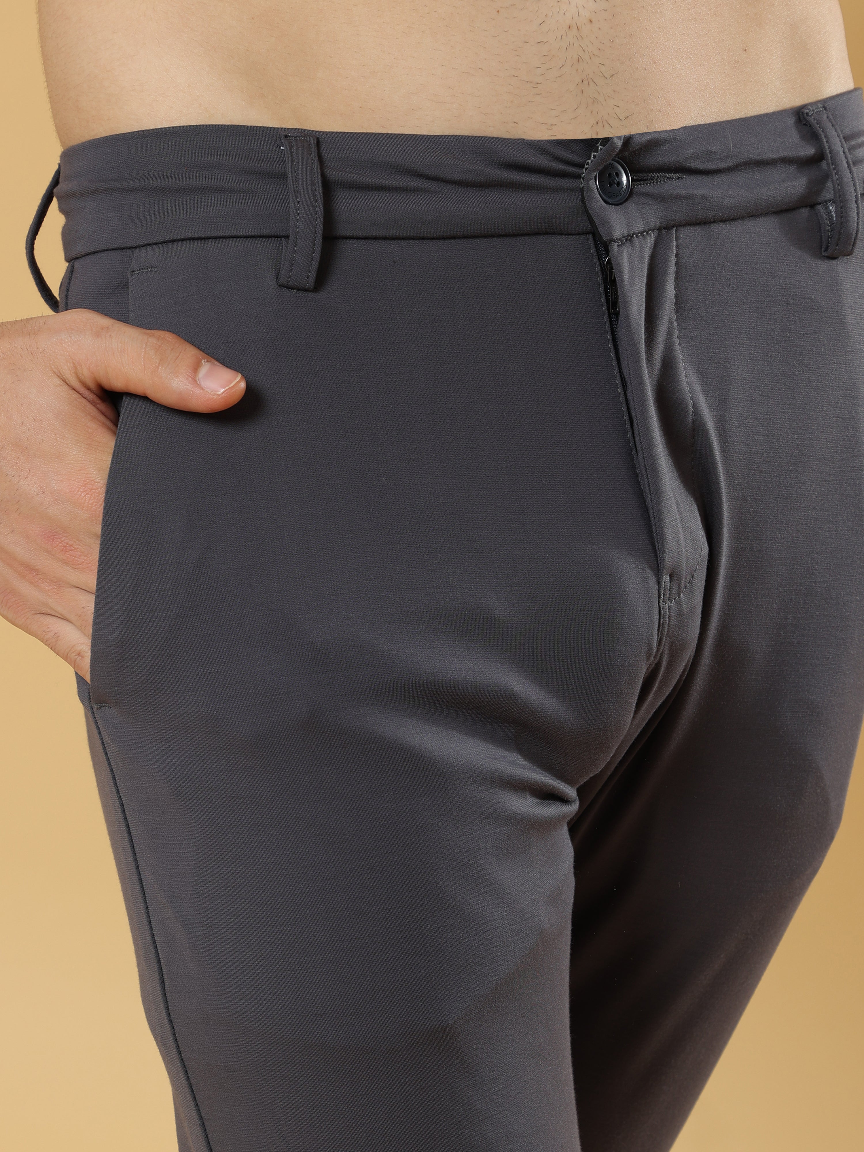 Dark Grey Slim Fit Suit Trousers | New Look