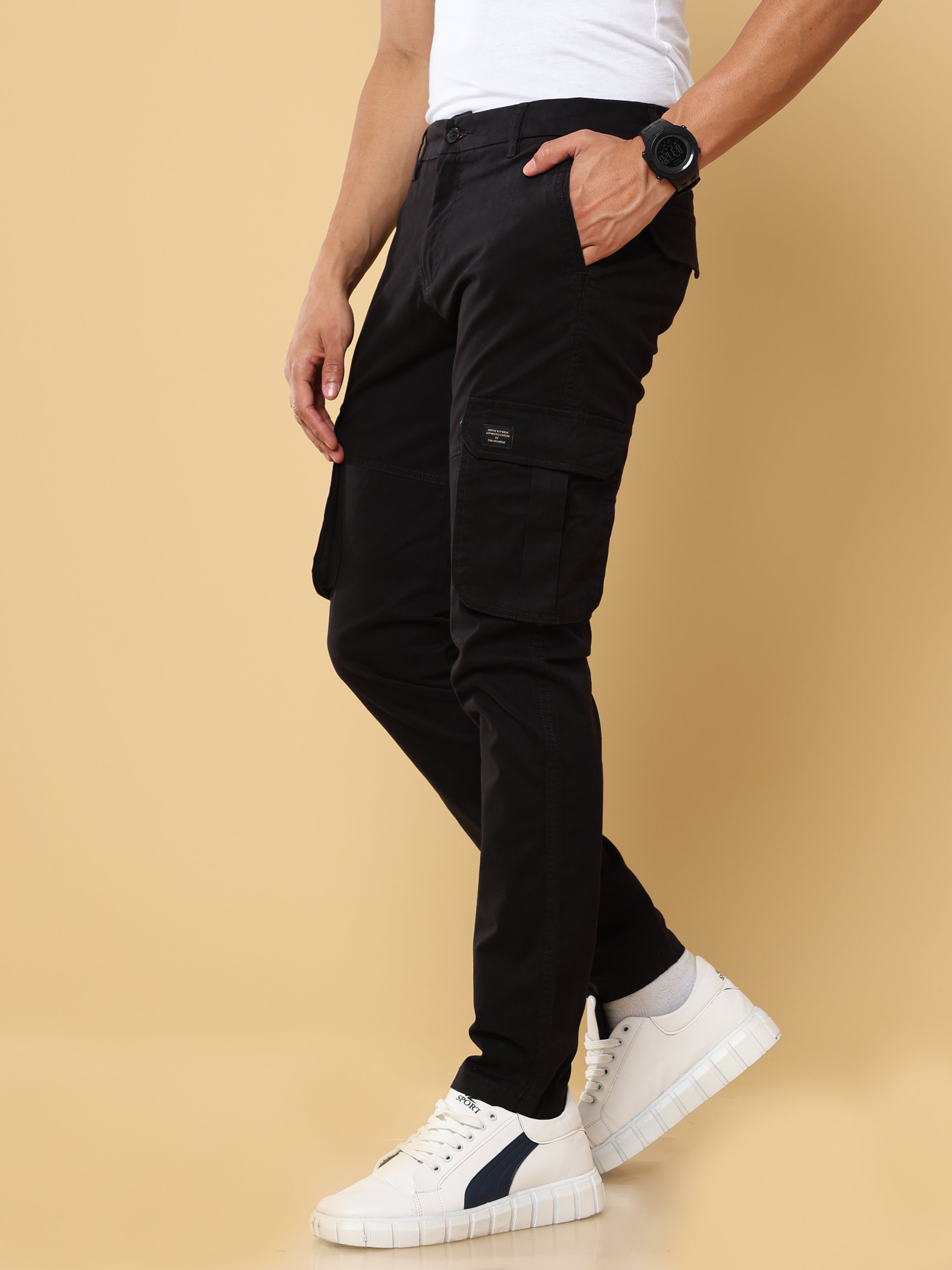 Maroon Six Pocket Cargo Trousers for Men, 6 Pocket Cargo Pant – Fashion  Trendz